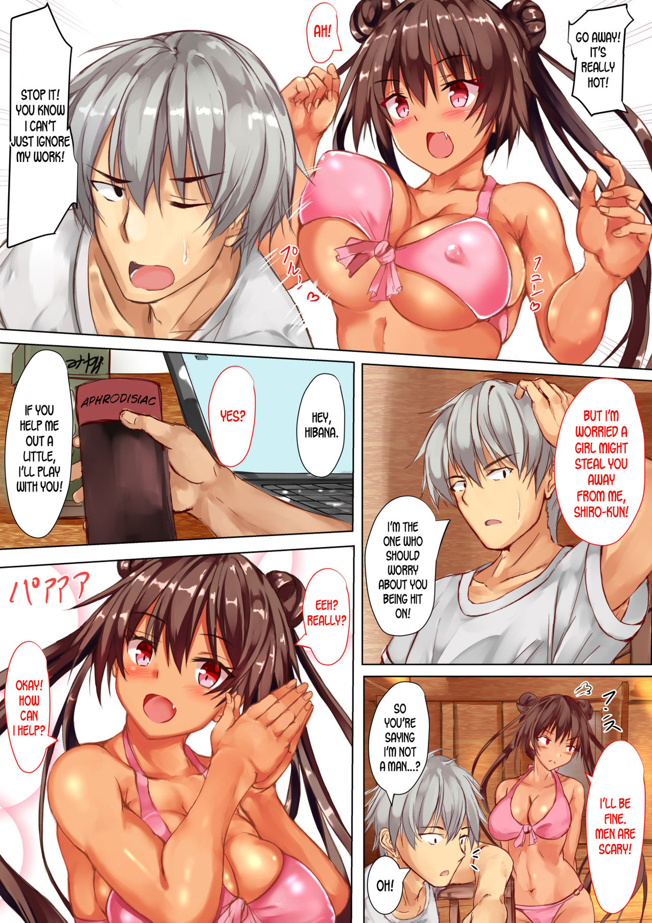 Hibana-chan no Kusuguri Sex Life page 4