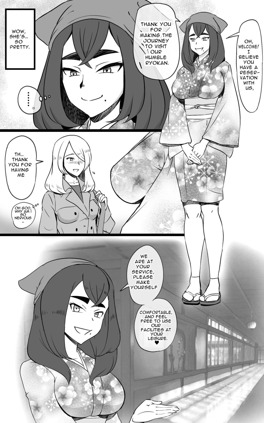 Hidden Futanari Hot-springs Retreat ~what becomes of the broken hearted~ page 3