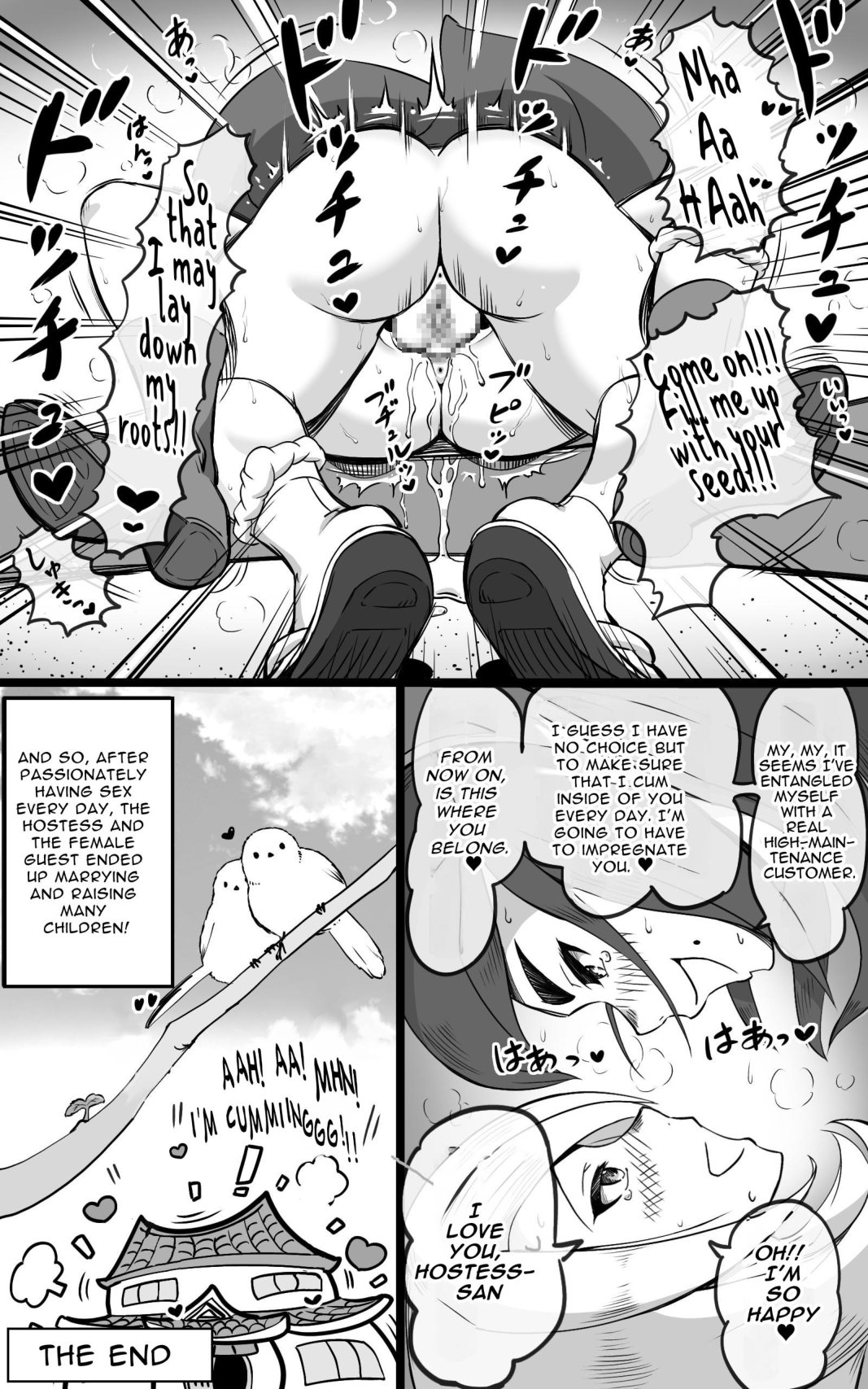 Hidden Futanari Hot-springs Retreat ~what becomes of the broken hearted~ page 32