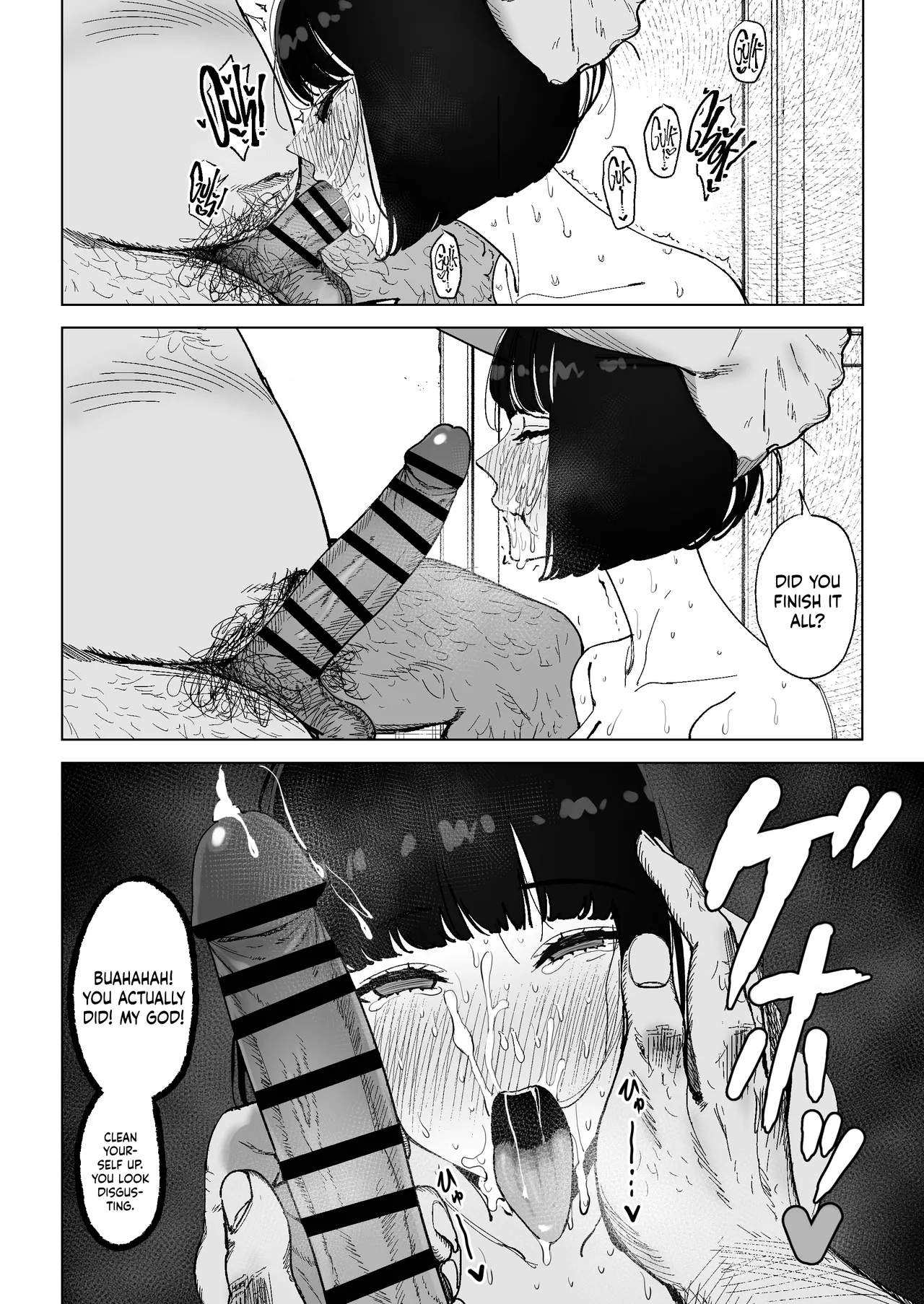 High-Class Hypnotism ~ An S-Rank Young Lady With A Horrible Personality Gets Dominated By A Disgusting Old Man~ page 28