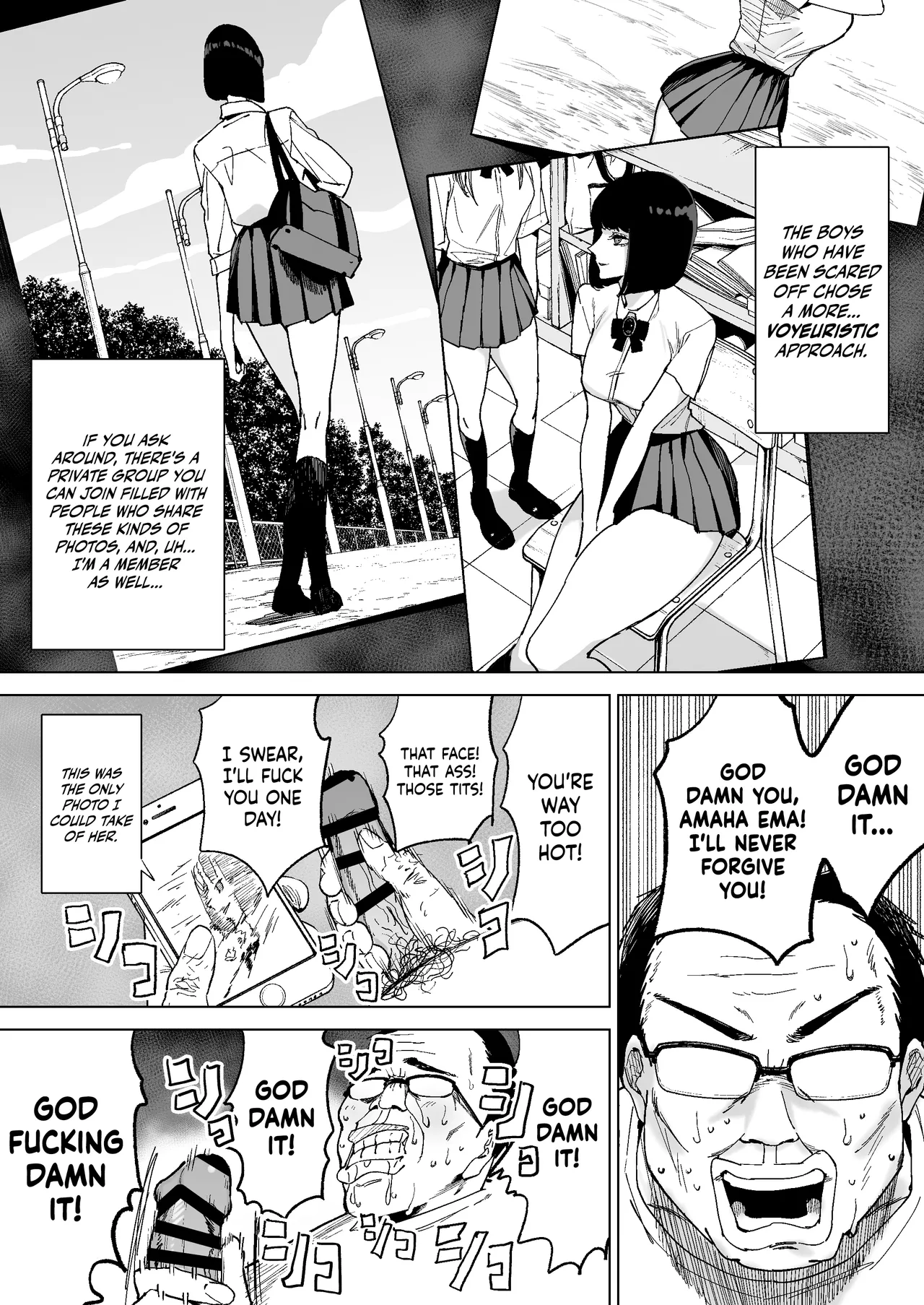 High-Class Hypnotism ~ An S-Rank Young Lady With A Horrible Personality Gets Dominated By A Disgusting Old Man~ page 6