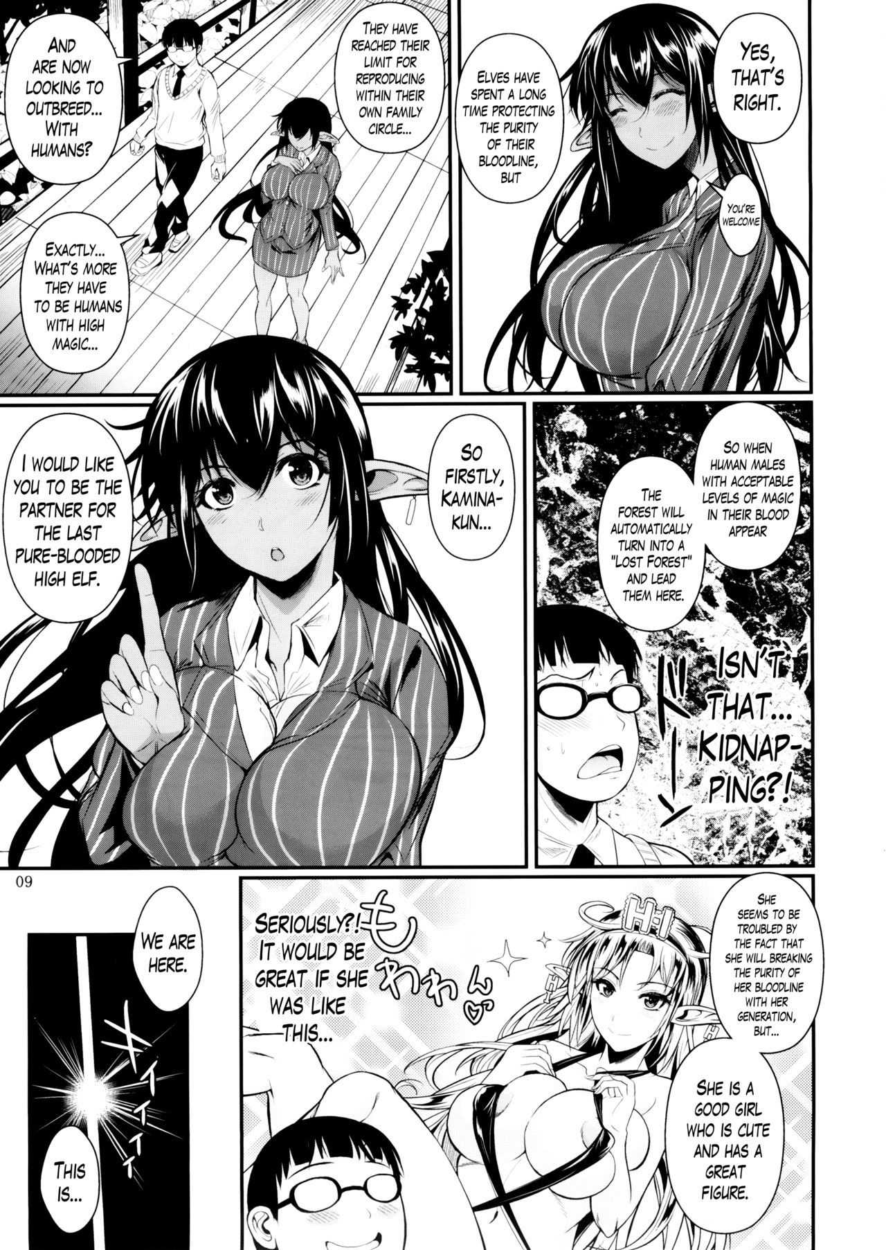 High Elf × High School page 10