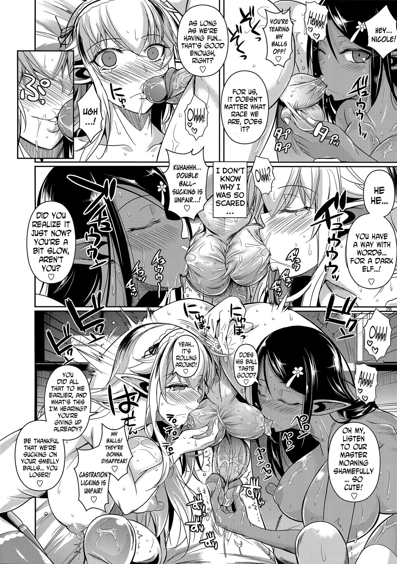 High Elf x High School Shiro x Kuro page 29