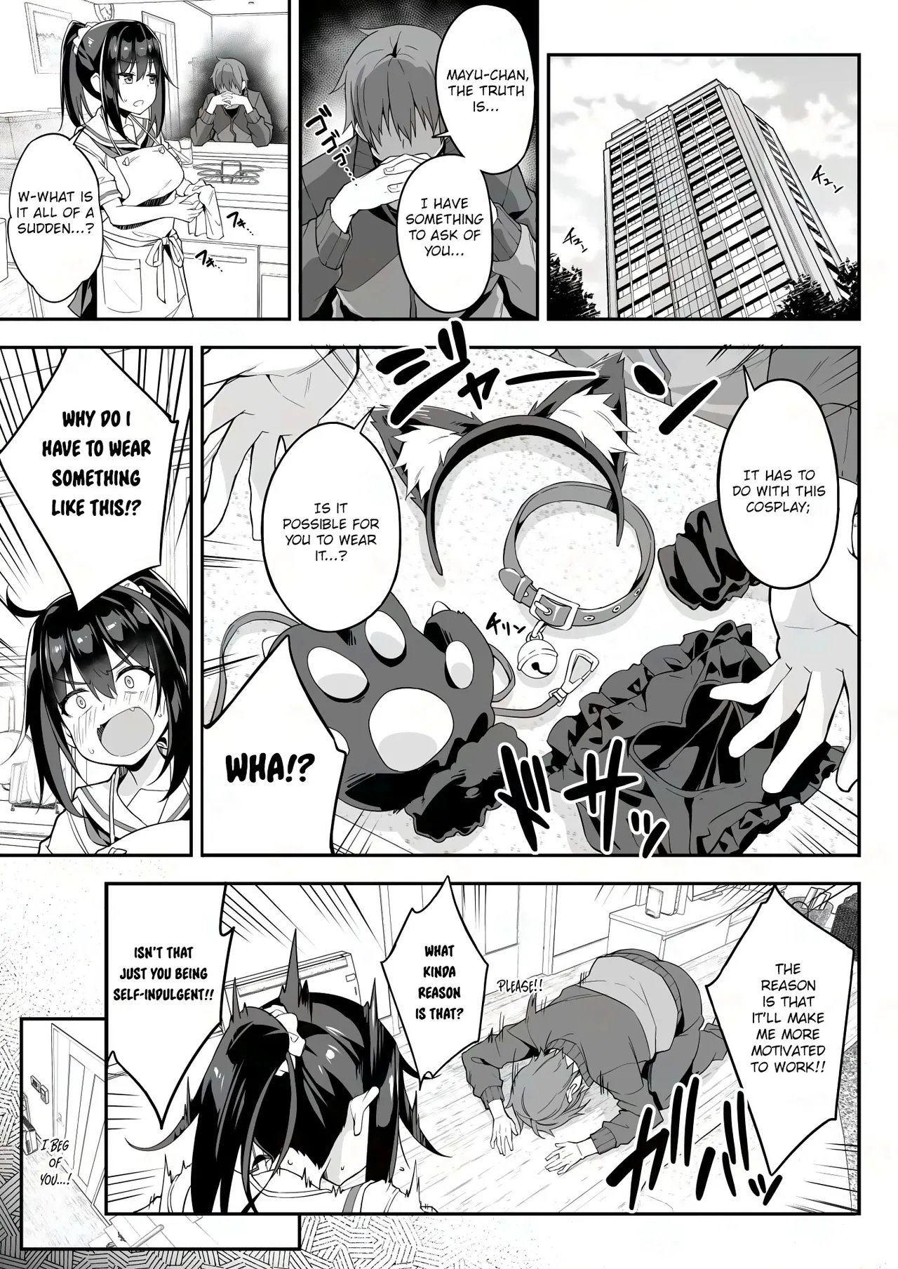 High School Girl Housekeeping Series I Inserted a Tail Plug Into The Anus of a High School Girl Wearing Cat-Ear Cosplay and Remotely Teased Her page 3