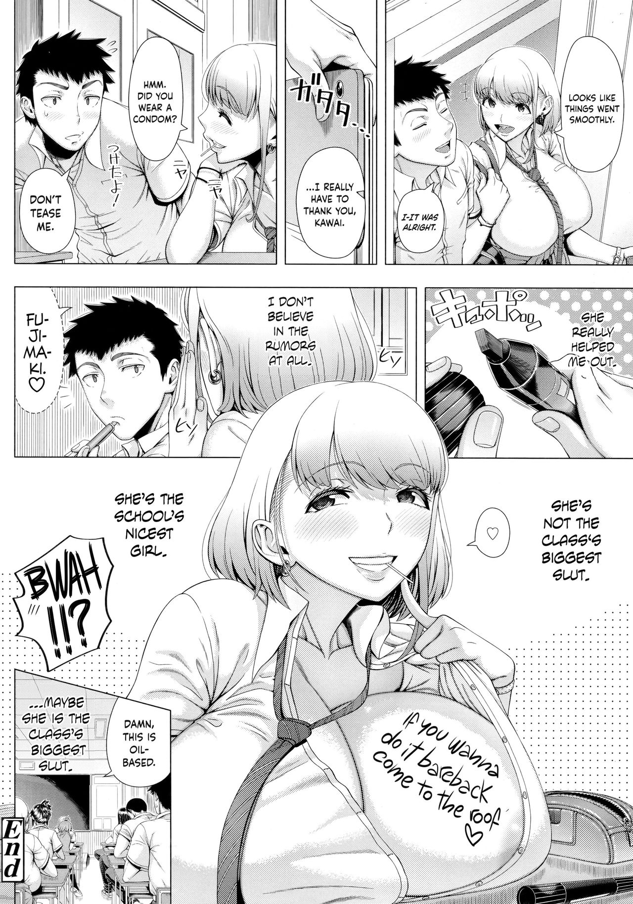High School Slut's Love Consultation + Girlfriend Chapter page 32