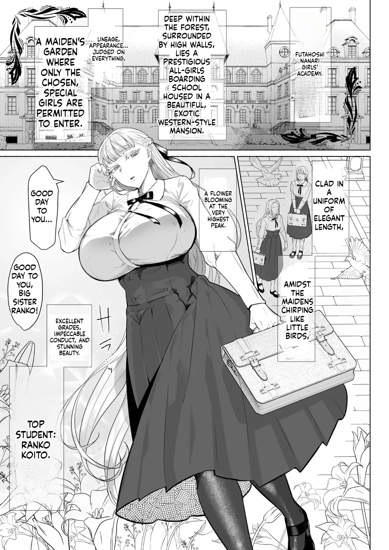 Hijiri Futanari Jogakuin no Imposter page 3