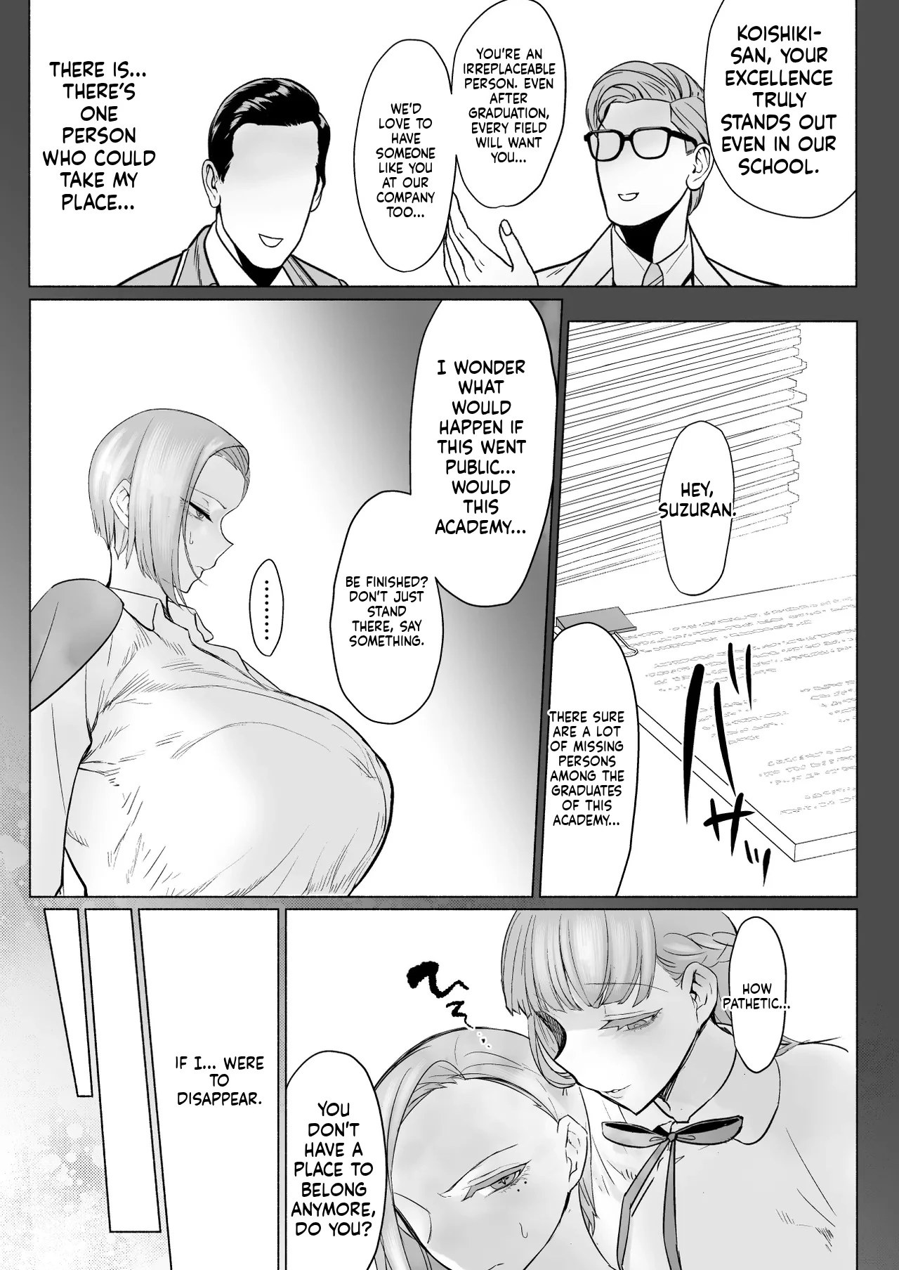 Hijiri Futanari Jogakuin no Imposter page 55
