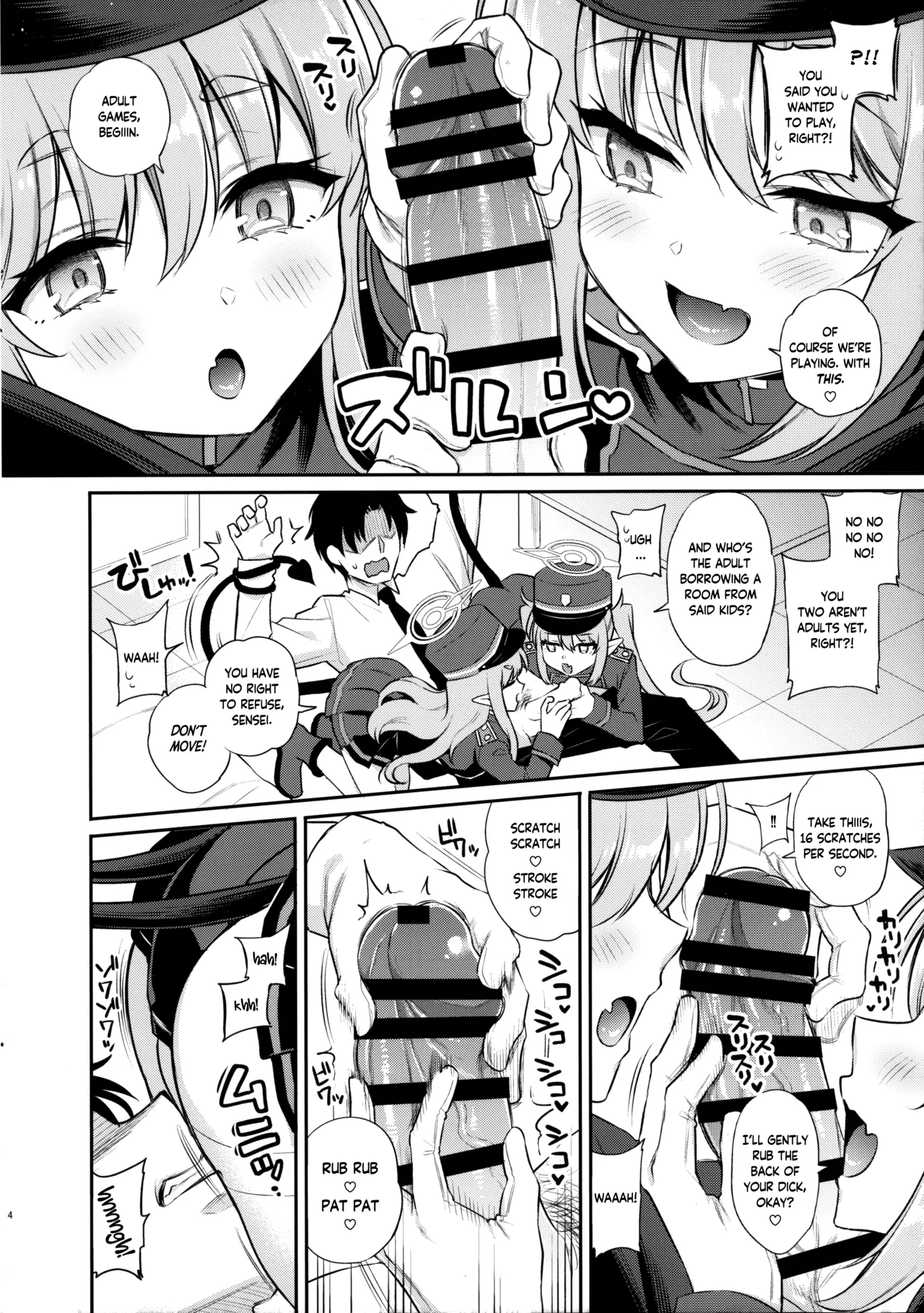 Hikari and Nozomi's Milking Express page 4