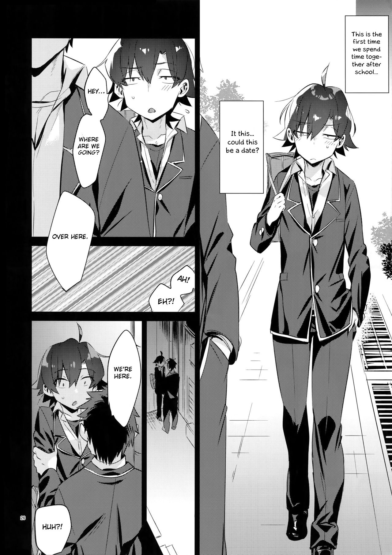 Hikigaya Hachiman o Saiminjutsu de Kanojo ni Shite Yaritai Houdai Suru Hon. page 25