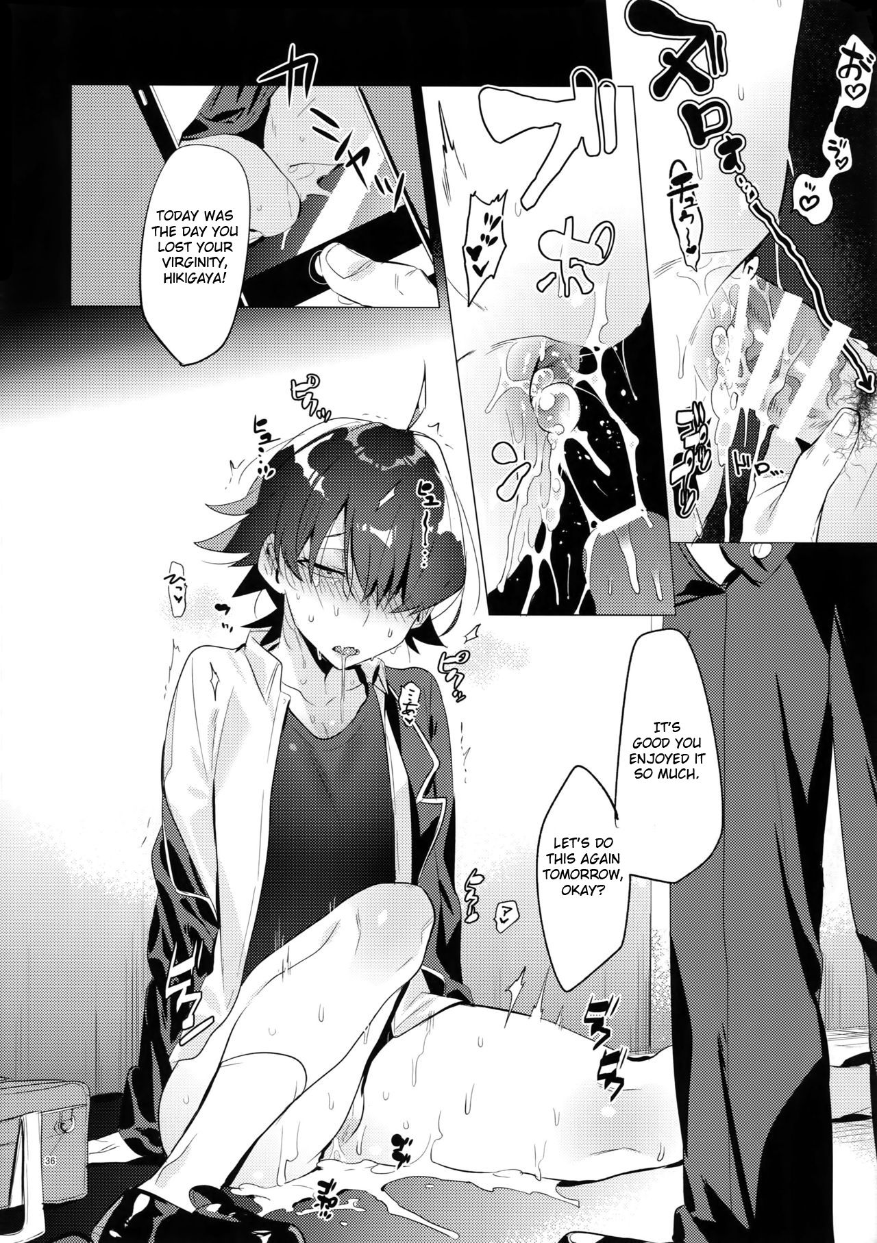 Hikigaya Hachiman o Saiminjutsu de Kanojo ni Shite Yaritai Houdai Suru Hon. page 35
