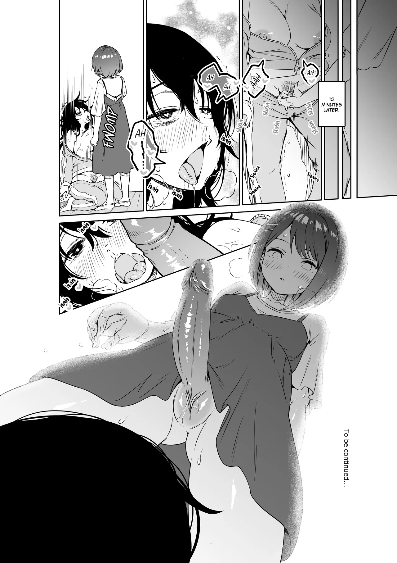 Hikikomori and Her Futanari Sister page 16