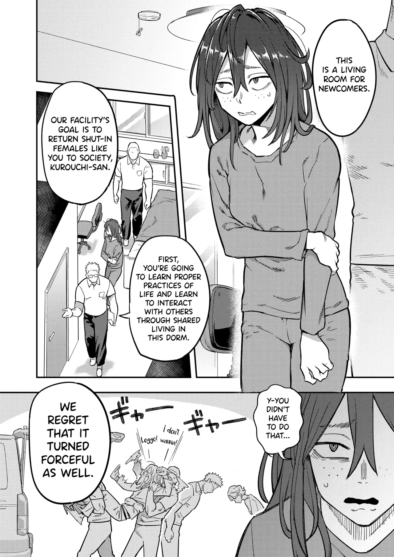 Hikikomori Kyousei Shisetsu Hakutou no Ie page 5