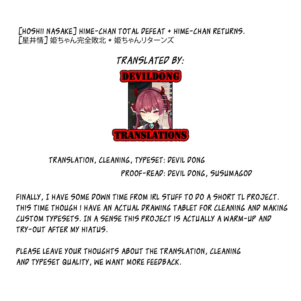 Hime-chan Total Defeat + Hime-chan Returns. page 9