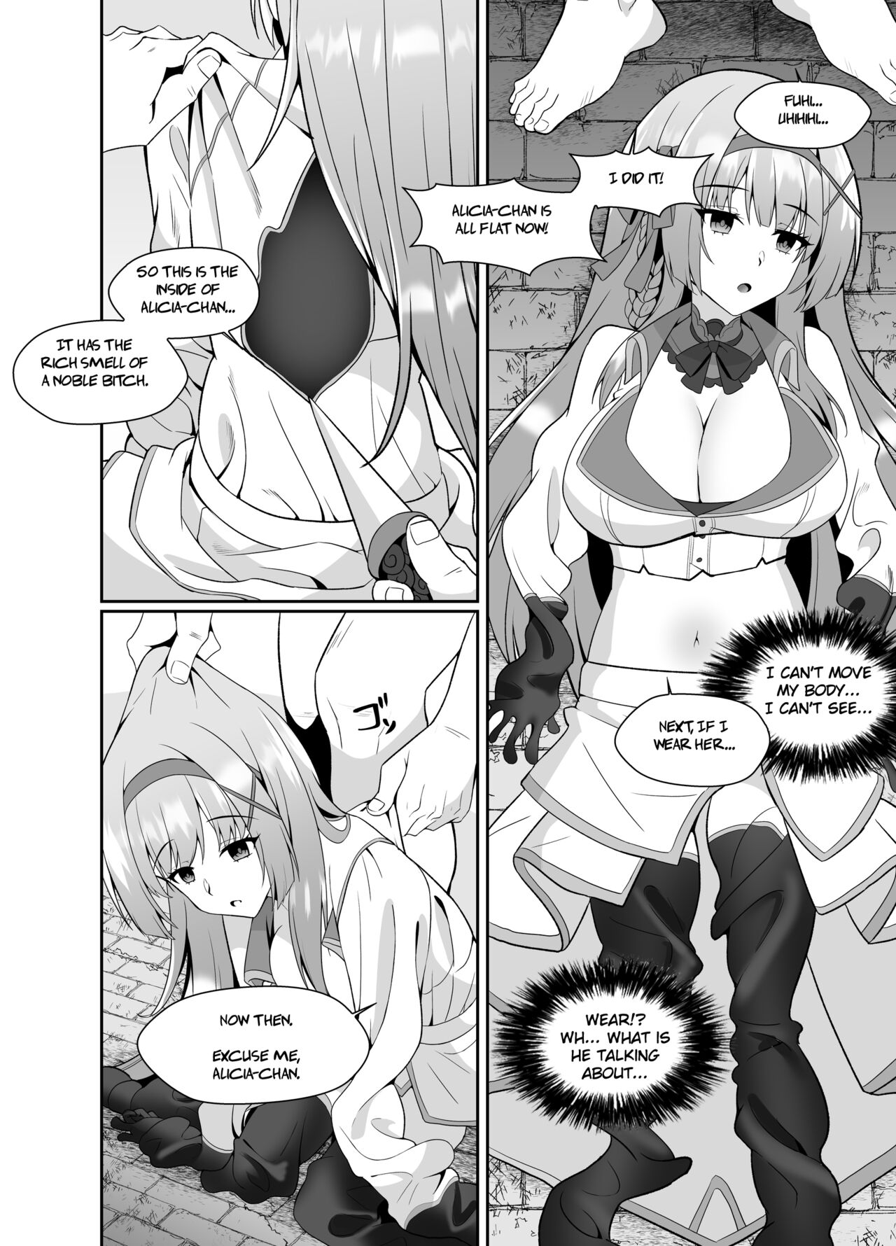 Hime-sama no Jinsei Itadakimasu -Kawa-ka Sarete Ossan ni Karada o Nottorarete Shimau Himekishi Monogatari- page 8