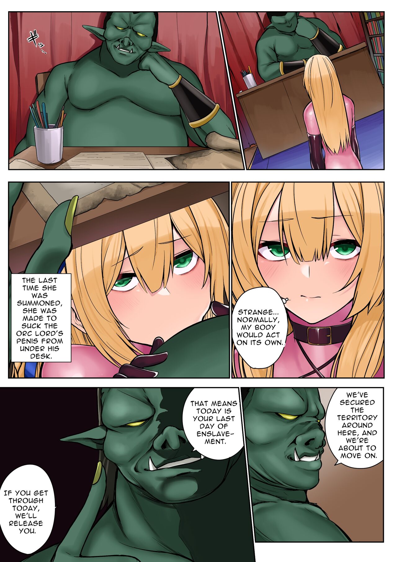 Himekishi Alicia no Junan -Orc-sama wa Himekishi o Tsukaima ni Shitai- page 17