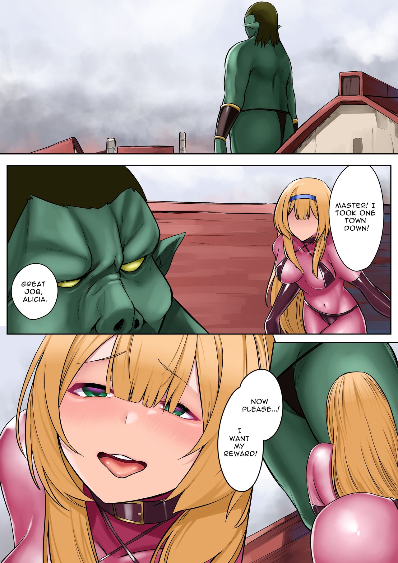 Himekishi Alicia no Junan -Orc-sama wa Himekishi o Tsukaima ni Shitai- page 31