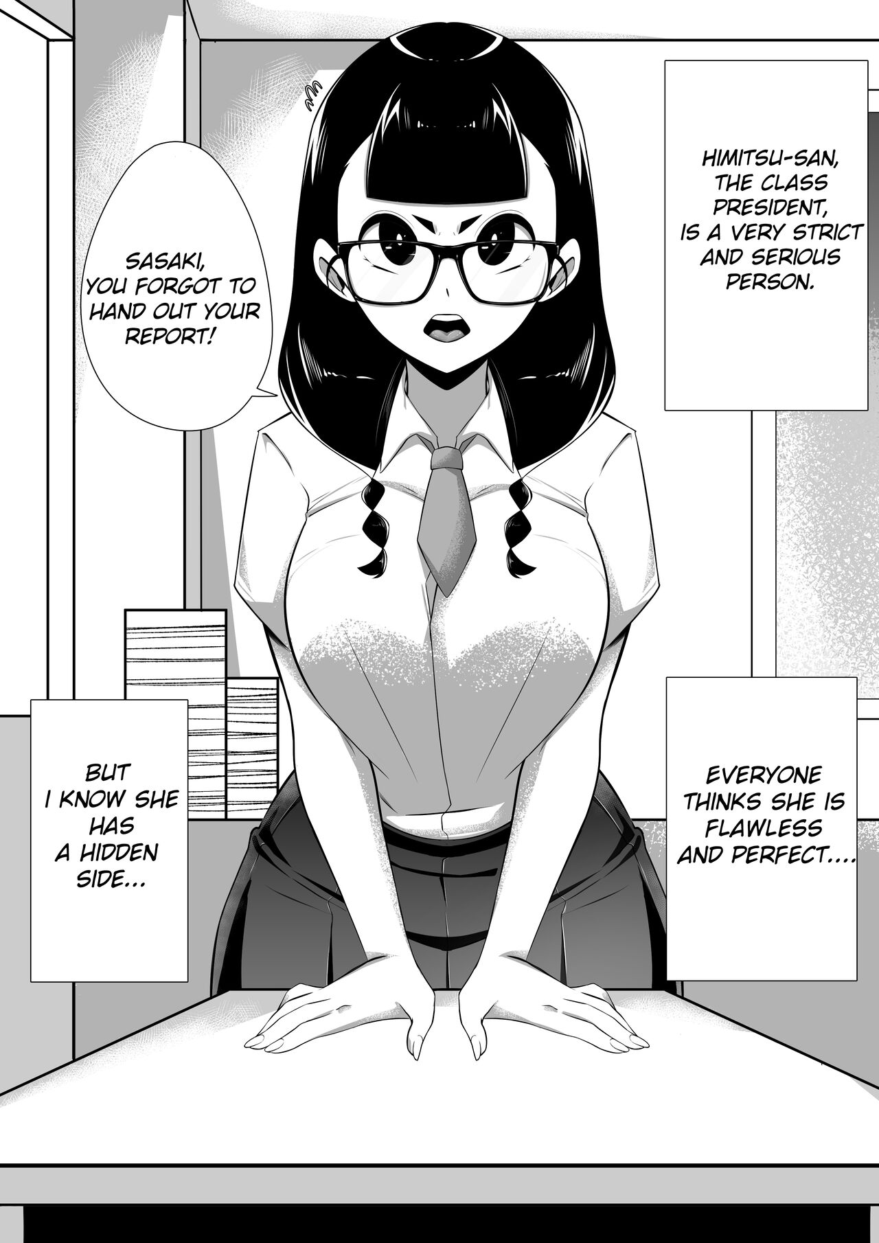 Himitsu-san's Secret page 1