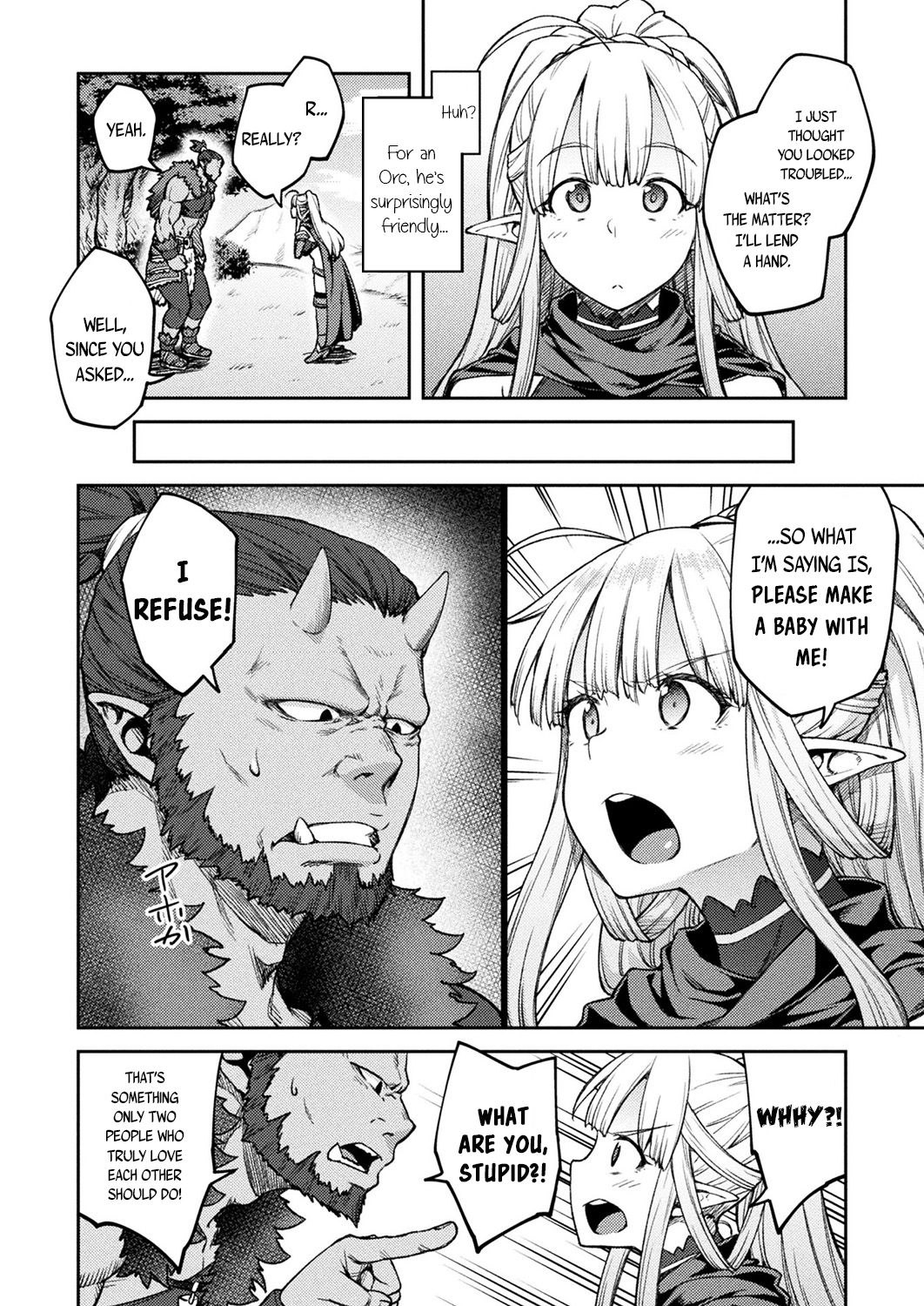 Himono Elf, Kozukuri o Suru. page 4
