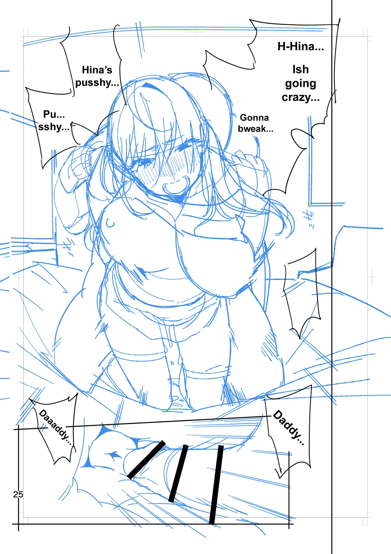Hina-chan Wanted A Daddy page 69