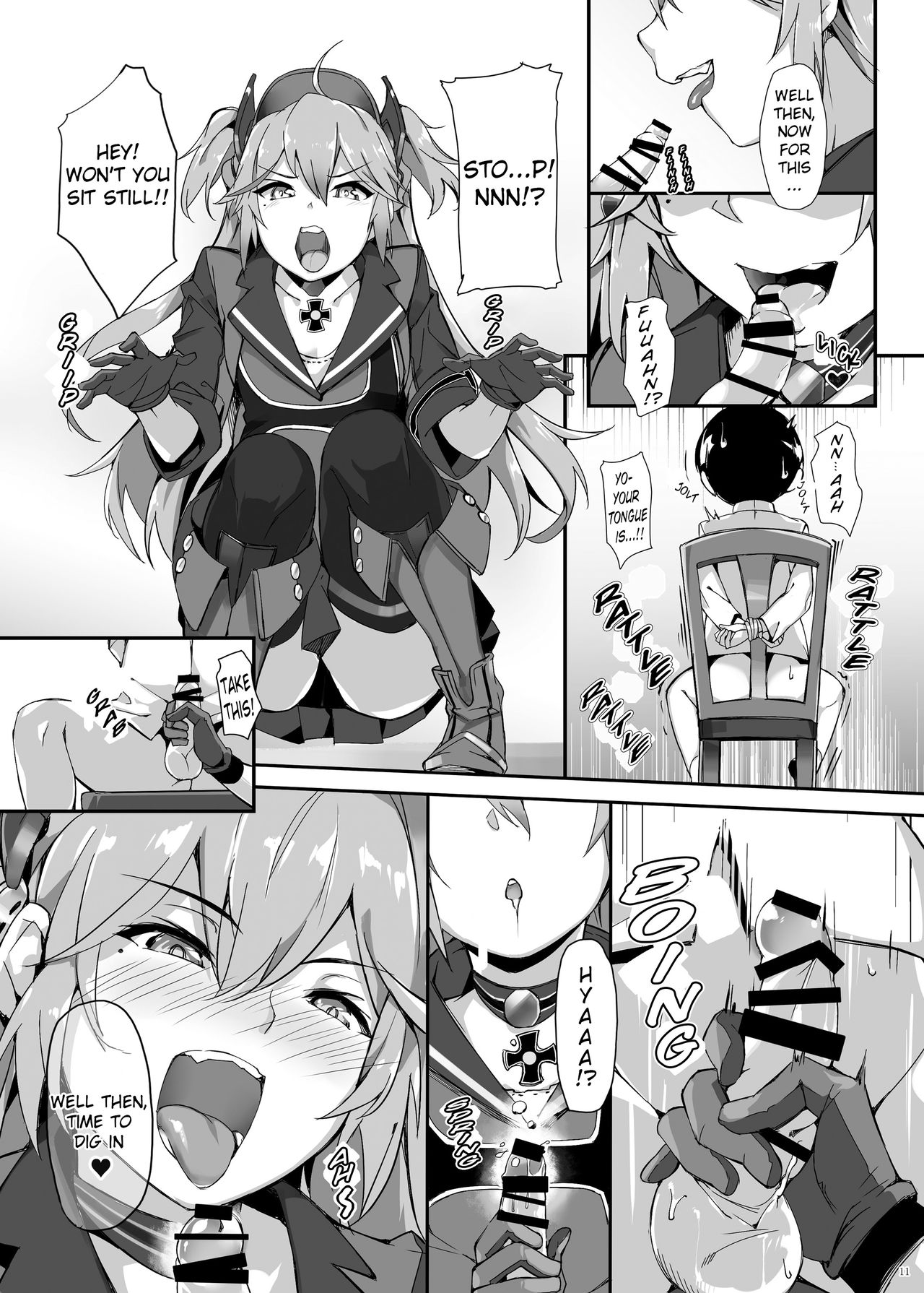 Hipper Shimai no Shota Sakusei Jinmon page 11