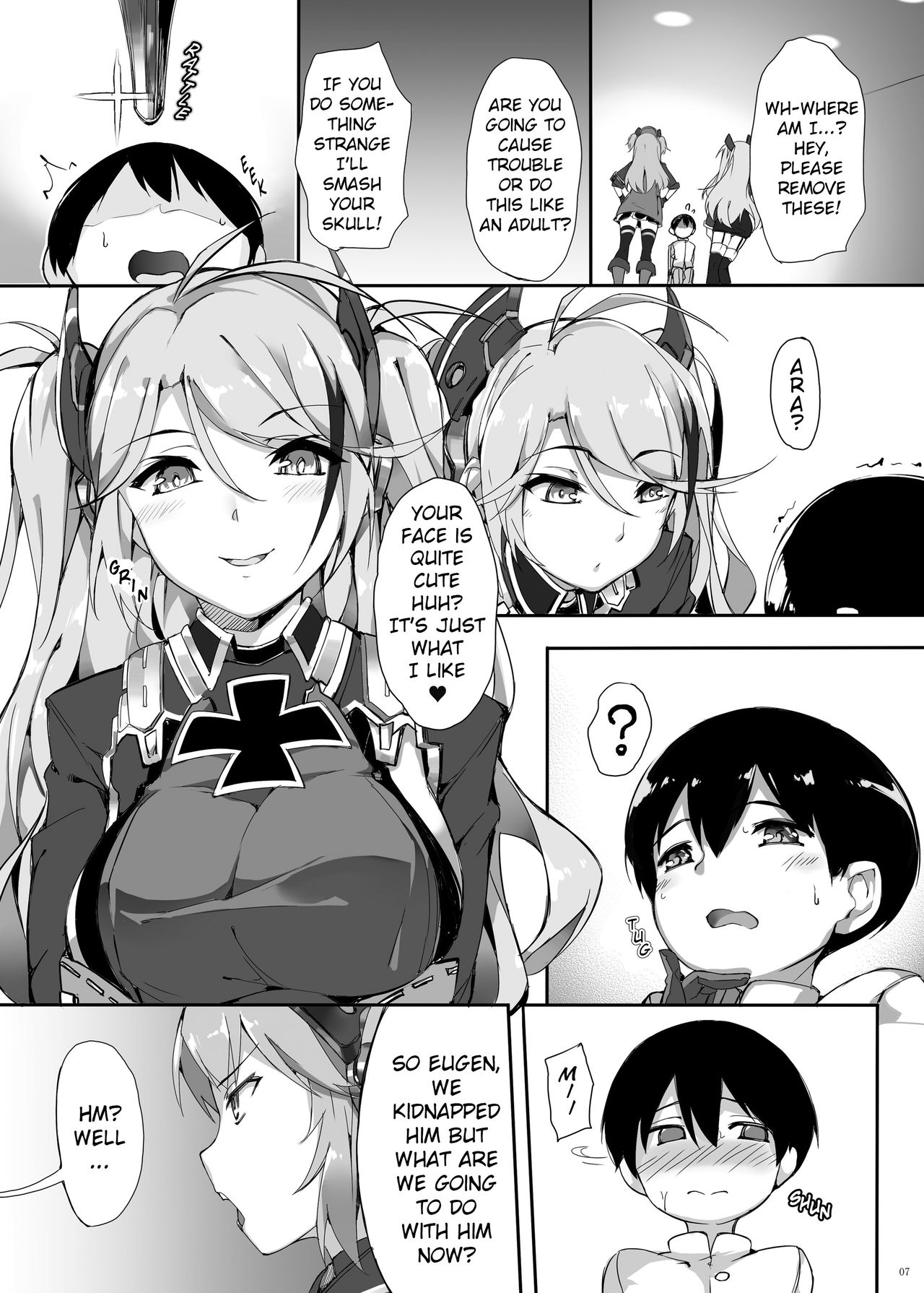 Hipper Shimai no Shota Sakusei Jinmon page 7