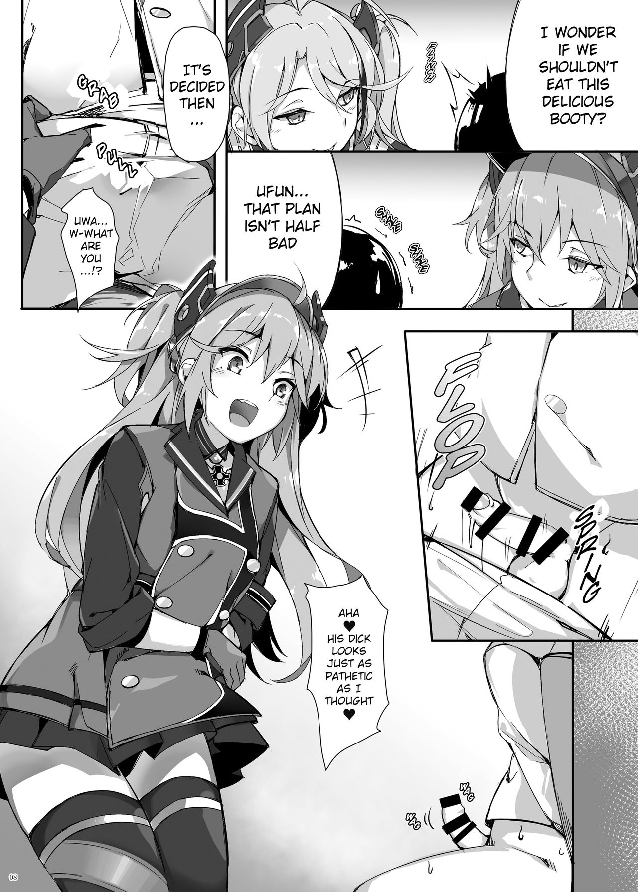 Hipper Shimai no Shota Sakusei Jinmon page 8