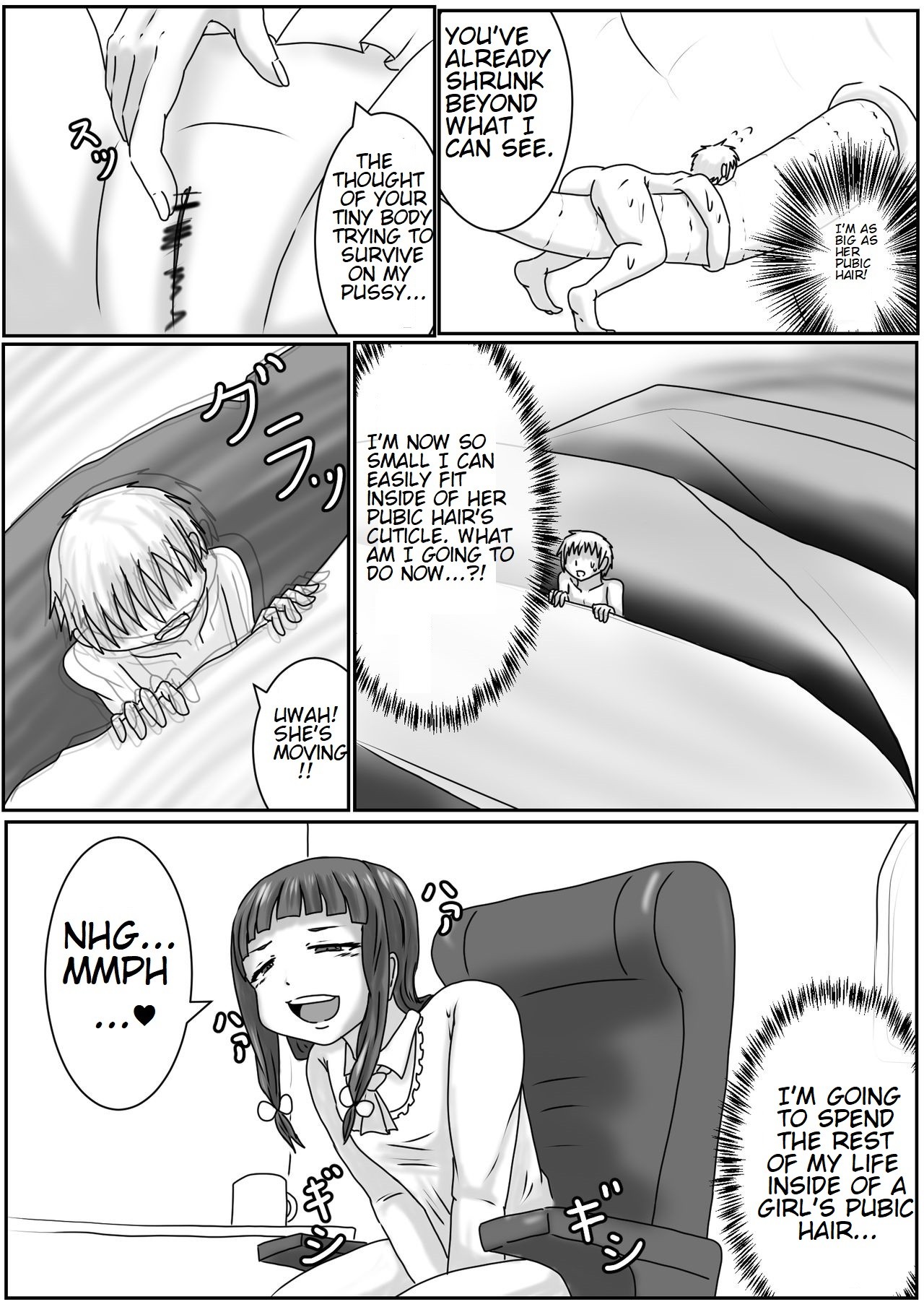 Hiroko, Tamari, and Yae Play with Tinies page 8