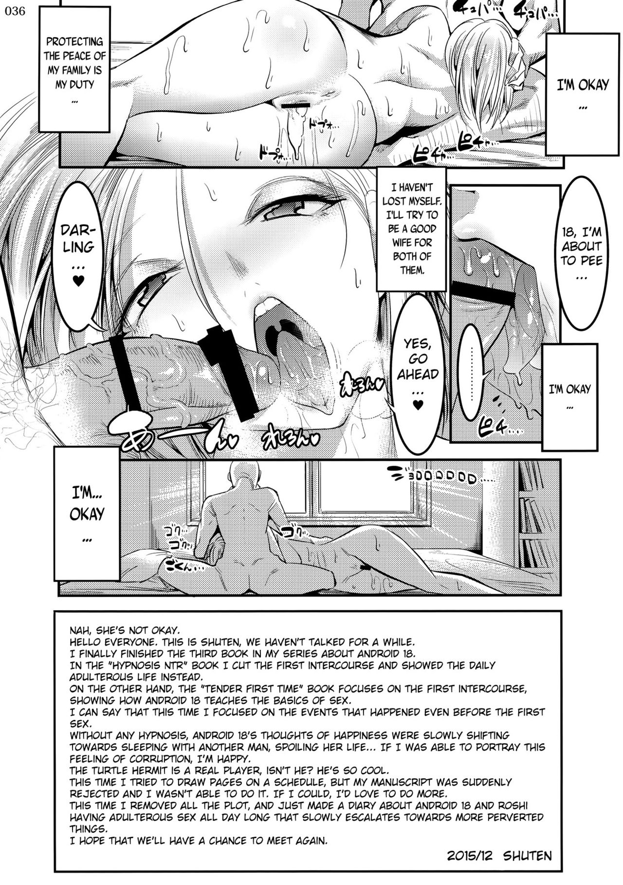 Hiru wa Krillin no Tsuma page 35