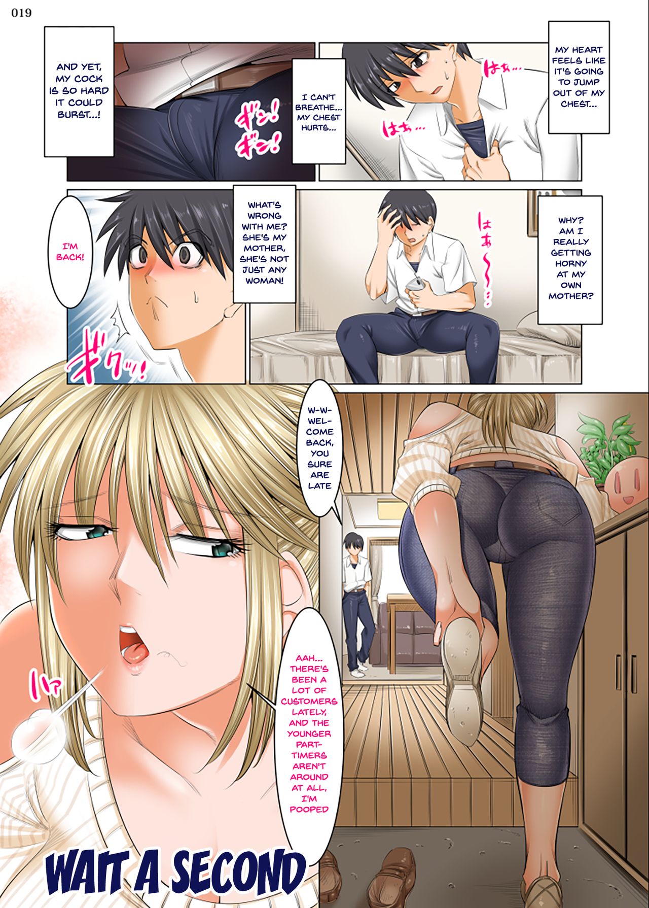 Hiru wa Tomodachi no Okaa-san Yoru wa Ore no Oyome-san page 21