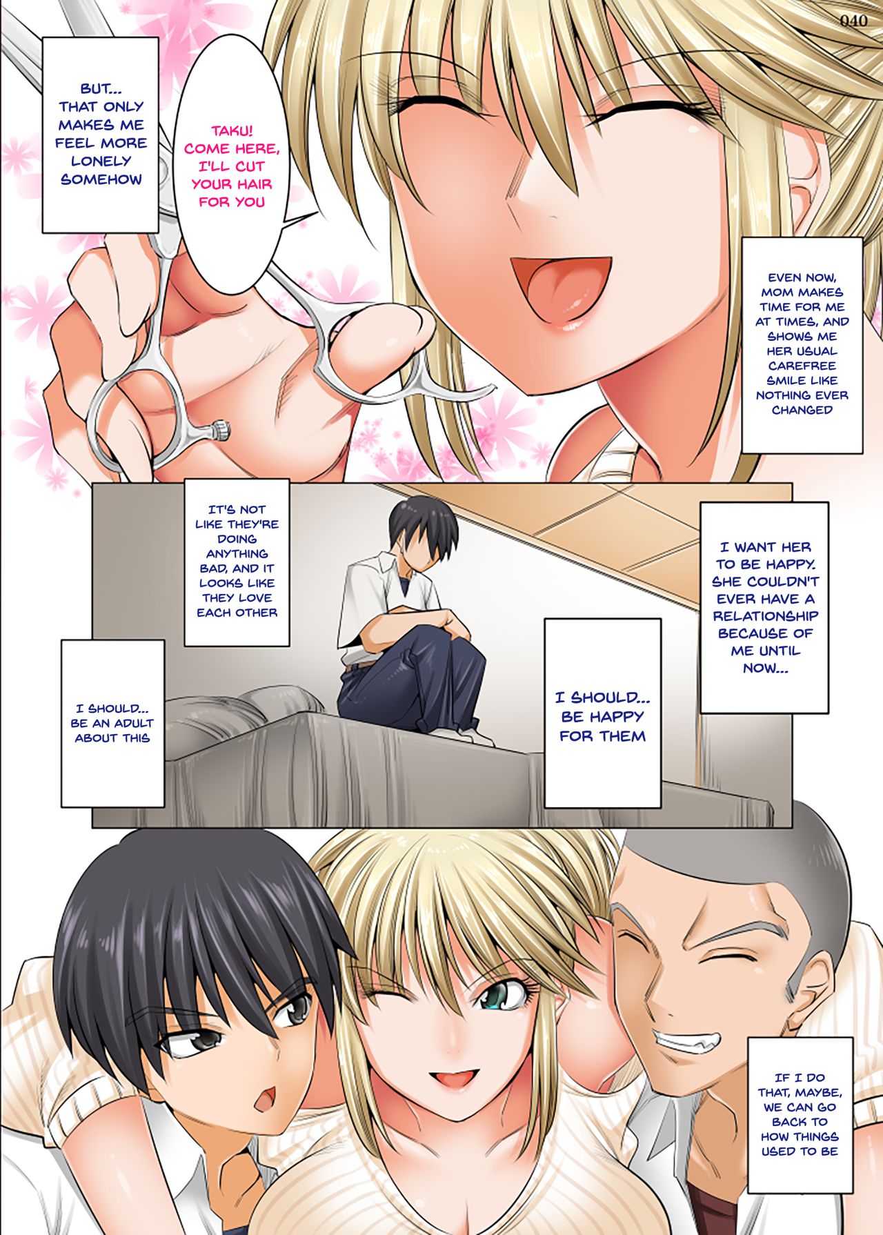 Hiru wa Tomodachi no Okaa-san Yoru wa Ore no Oyome-san page 42
