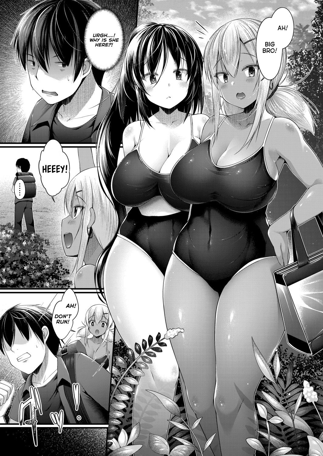Hitori Camp o Shite itara Kuro Gal JK na Imouto to Imouto no Tomodachi ga Rannyuu shite kita Kekka Zenpen page 5