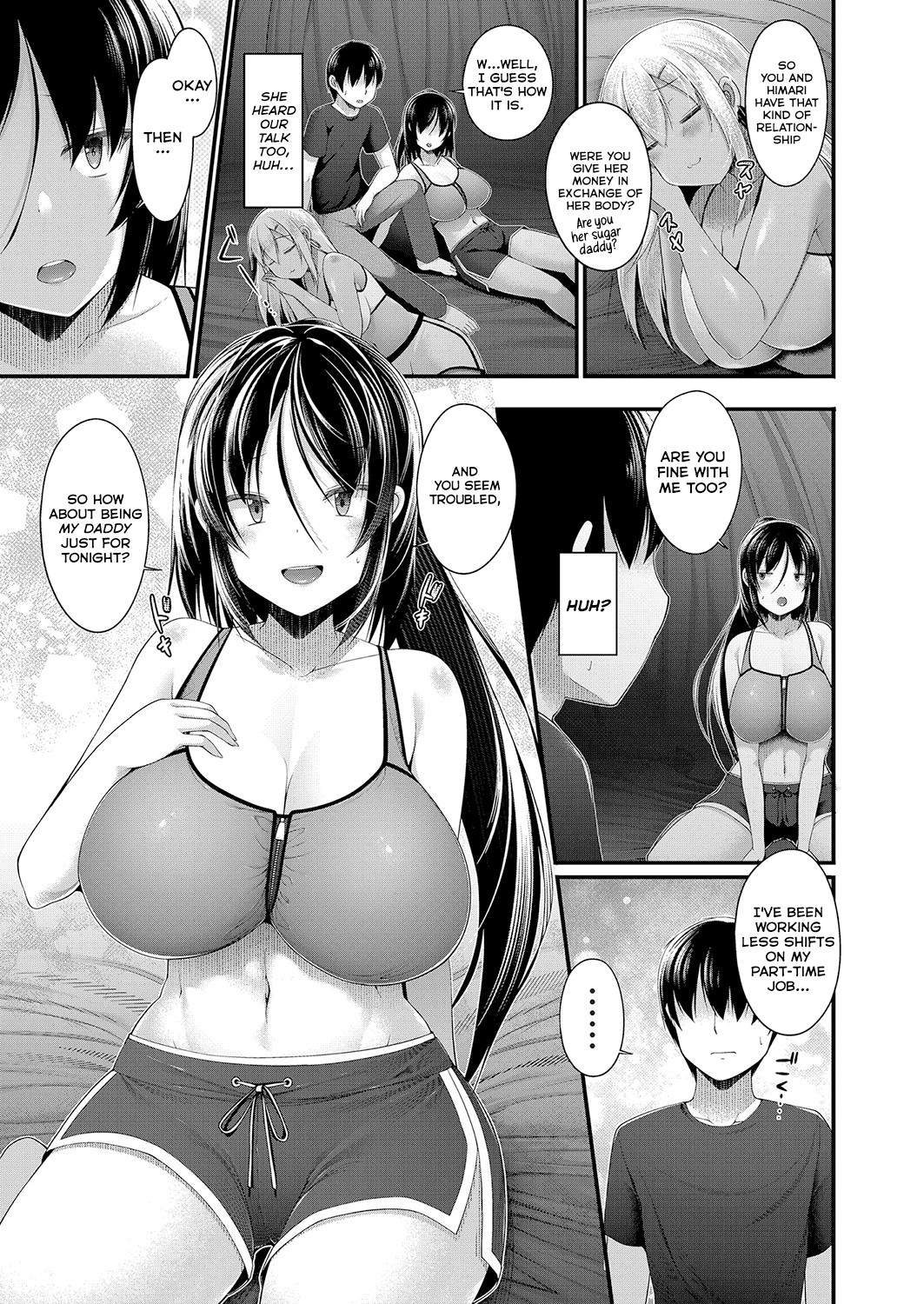 Hitori Camp o Shite itara Kuro Gal JK na Imouto to Imouto no Tomodachi ga Rannyuu shite kita Kekka Kouhen page 9