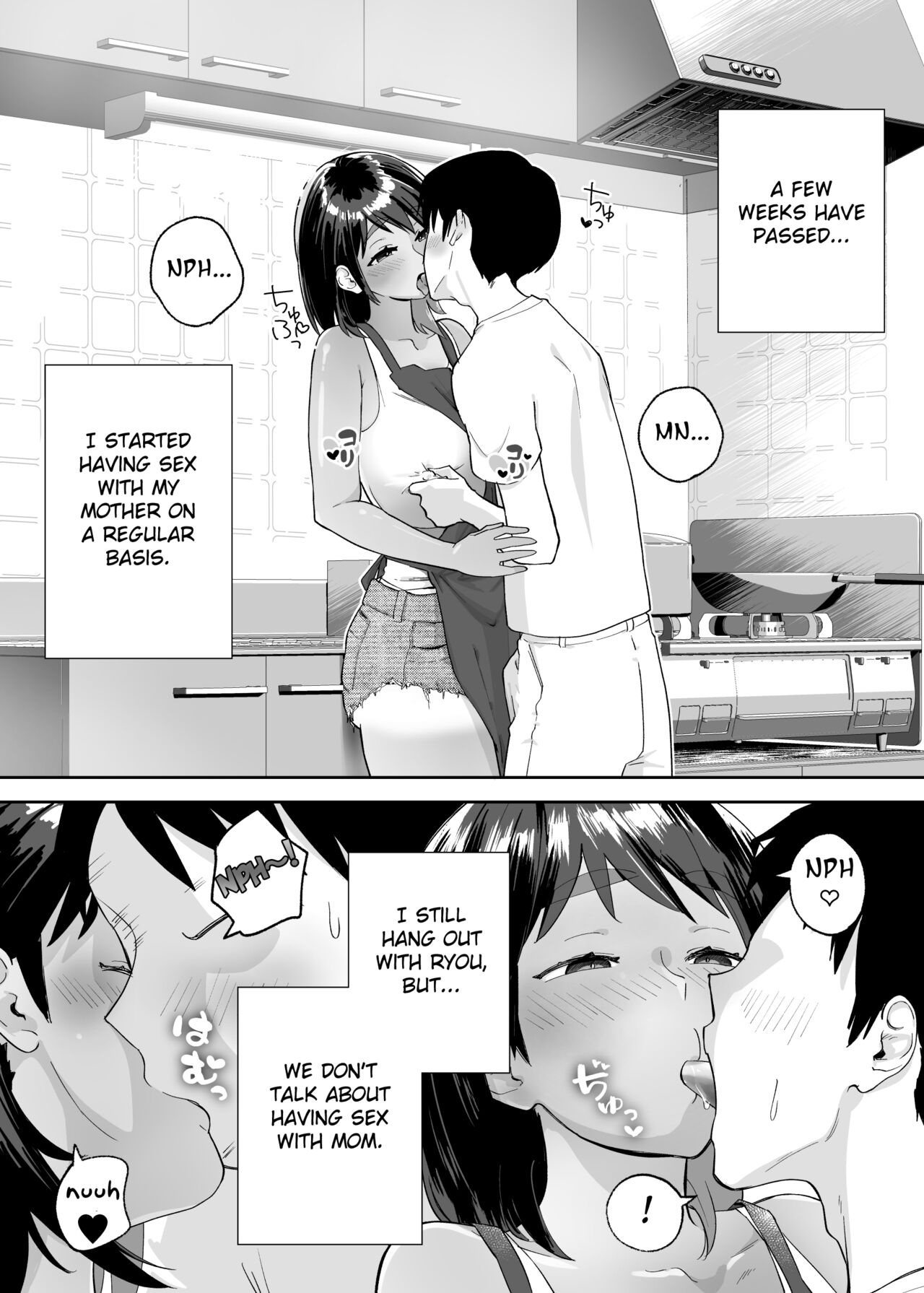 Hitotsu Yane no Shita de Kaa-san ga Netorare Teru~Tomo Chin ni Ochita Haha to Sore ni Mezameru Ore 2~ page 3