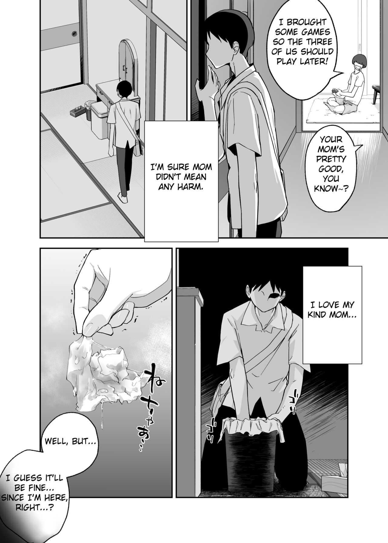Hitotsu Yane no Shita de Kaa-san ga Netorare Teru~Tomo Chin ni Ochita Haha to Sore ni Mezameru Ore 2~ page 9
