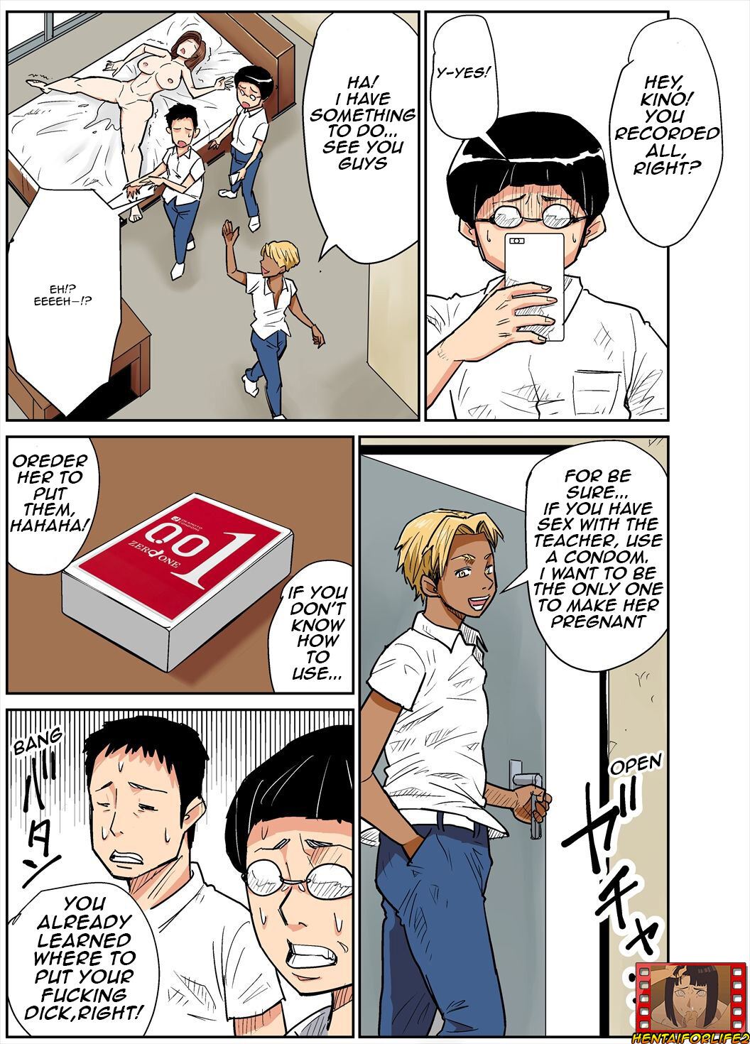 Hitozuma Kyoushi to Kuzu Seito/Married teacher and student page 19