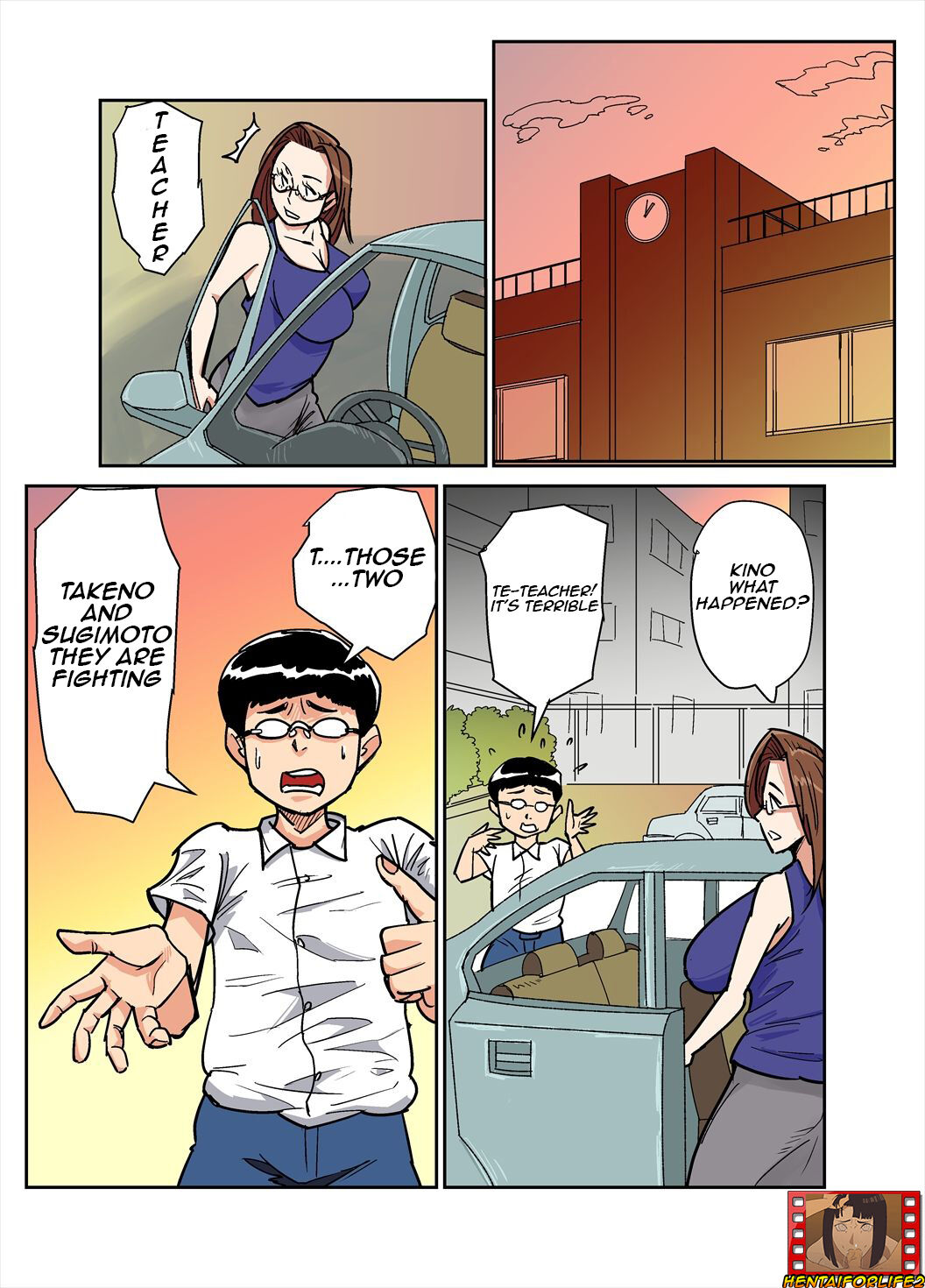 Hitozuma Kyoushi to Kuzu Seito/Married teacher and student page 2