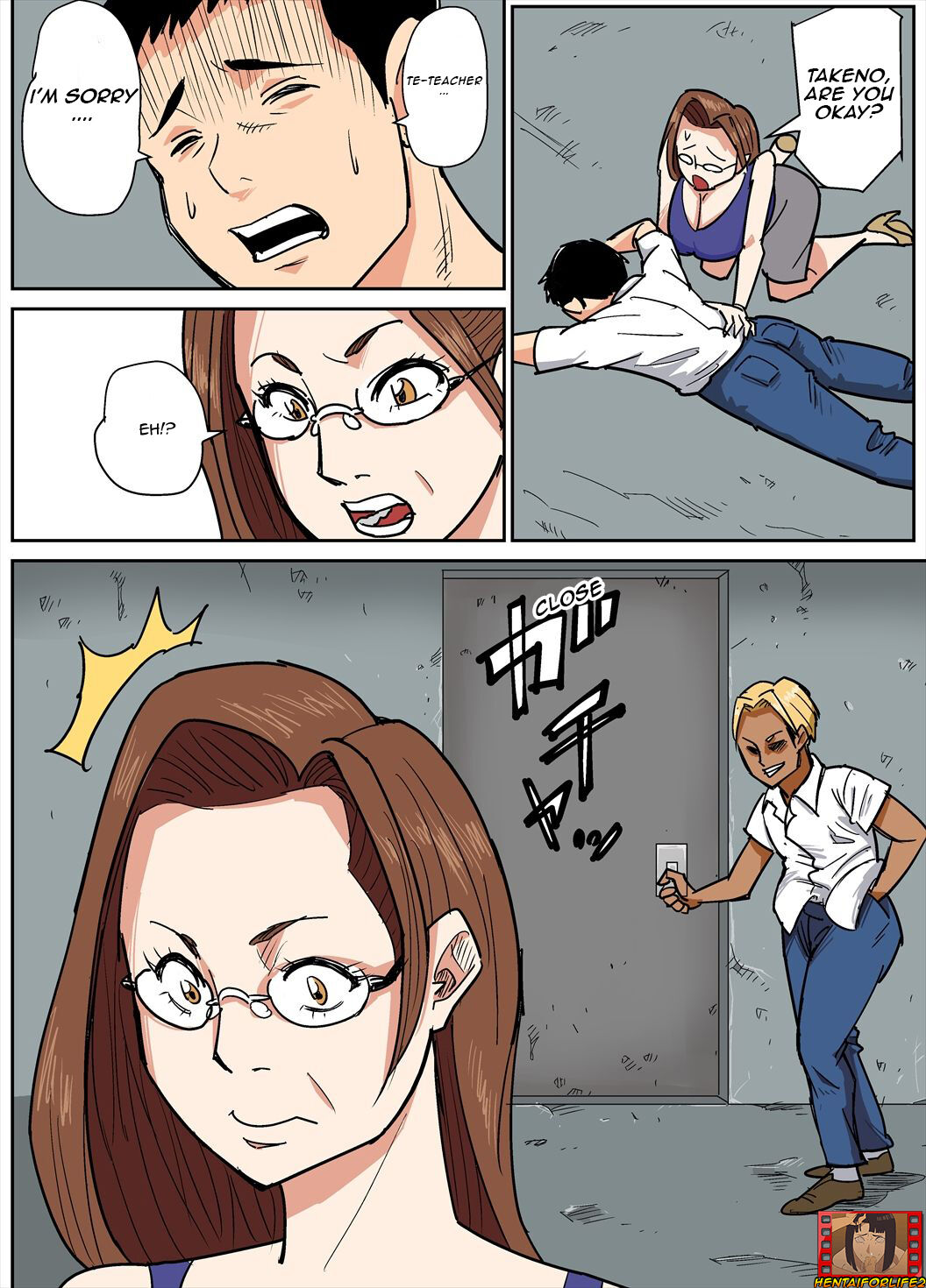 Hitozuma Kyoushi to Kuzu Seito/Married teacher and student page 4