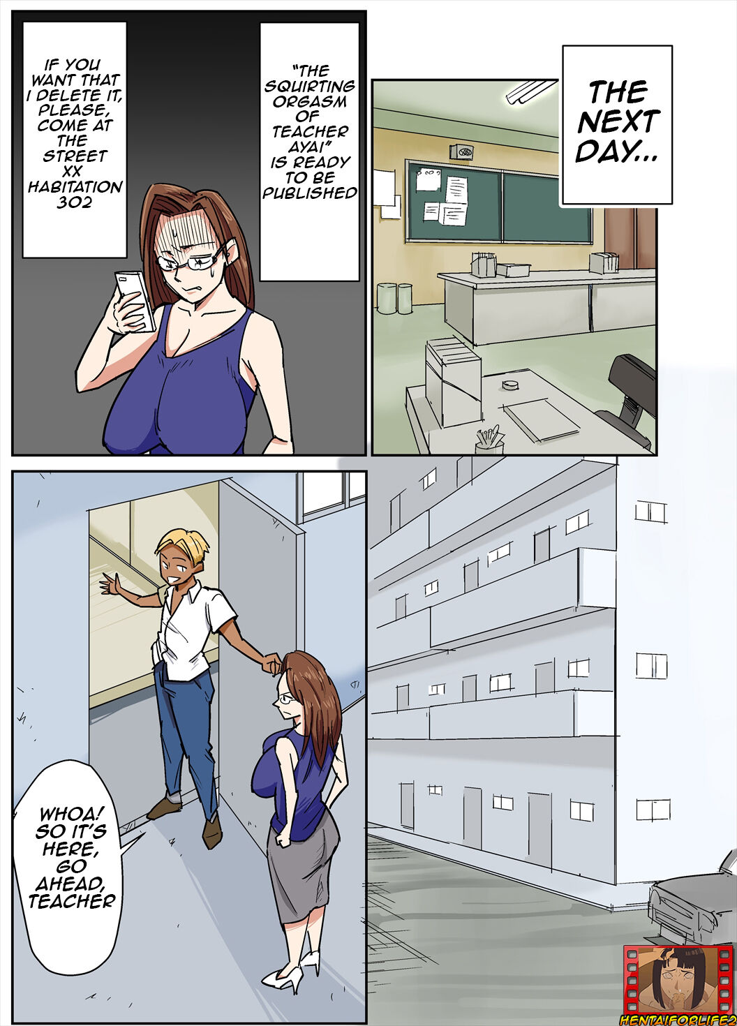Hitozuma Kyoushi to Kuzu Seito/Married teacher and student page 9