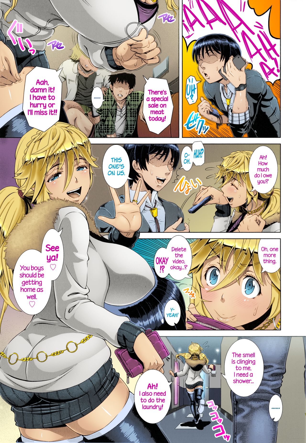 Hitozuma Life One time gal COLOR Ch.1-2 page 28