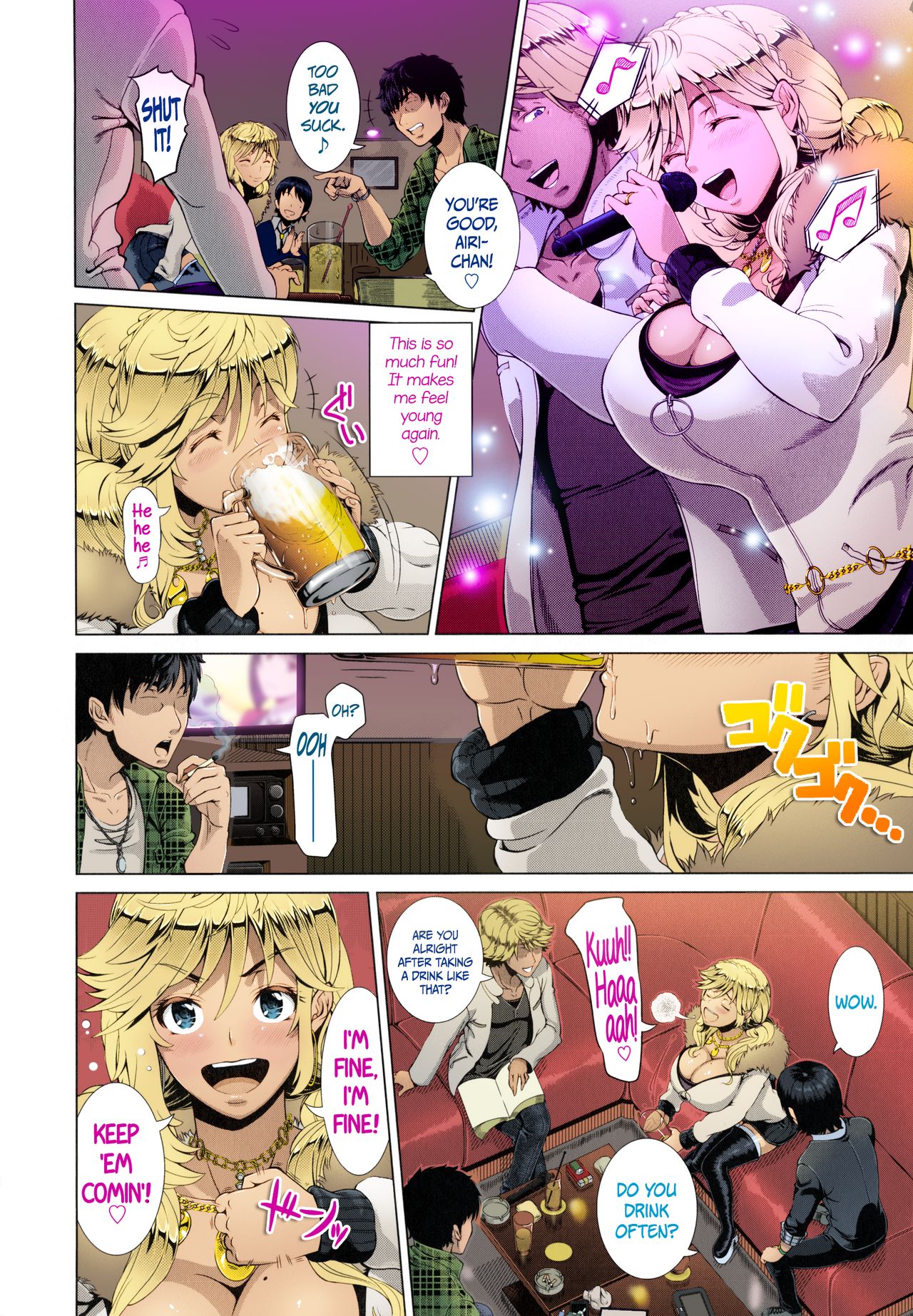 Hitozuma Life One time gal COLOR Ch.1-2 page 7