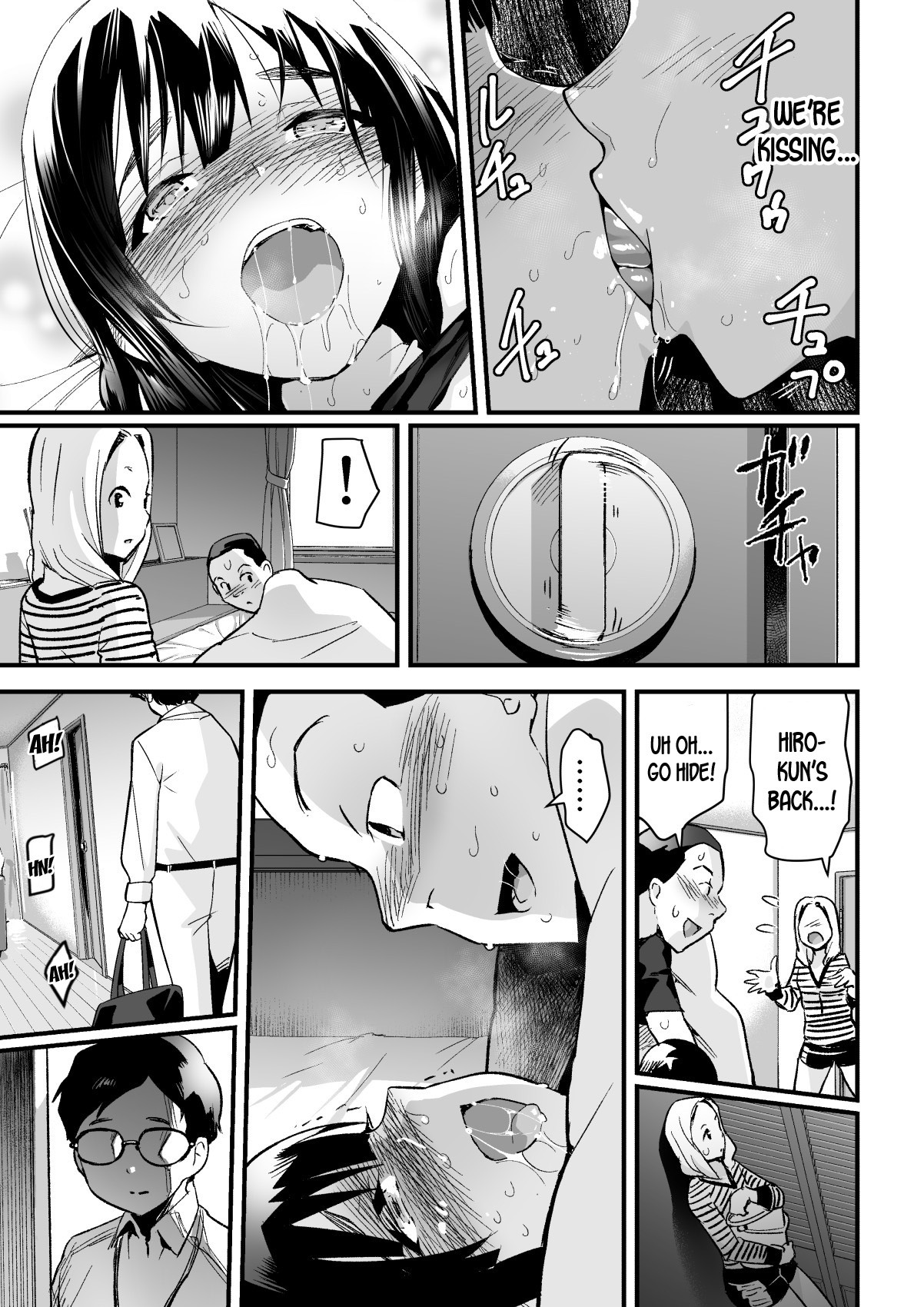 Hitozuma Netori Surprise ~Danna no Me no Mae de Chitsunai Shasei~ page 26