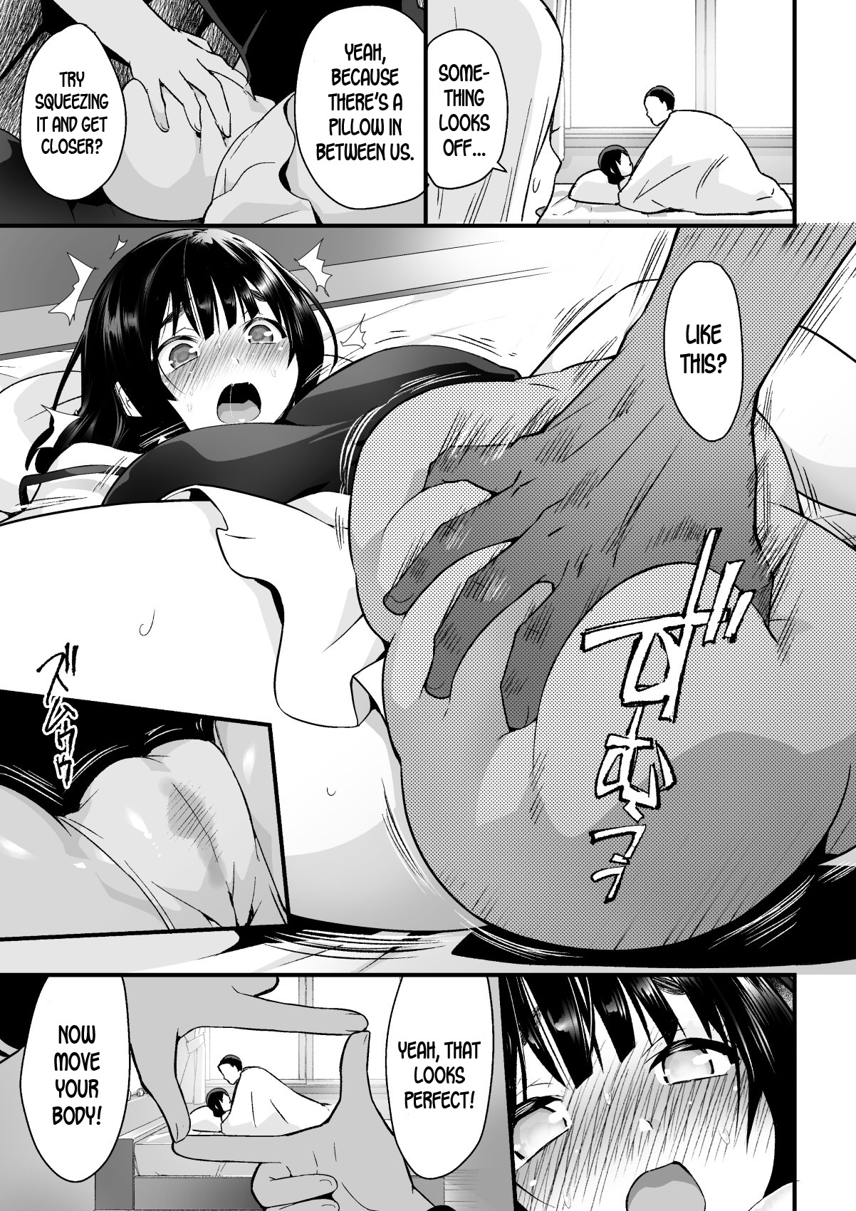 Hitozuma Netori Surprise ~Danna no Me no Mae de Chitsunai Shasei~ page 4