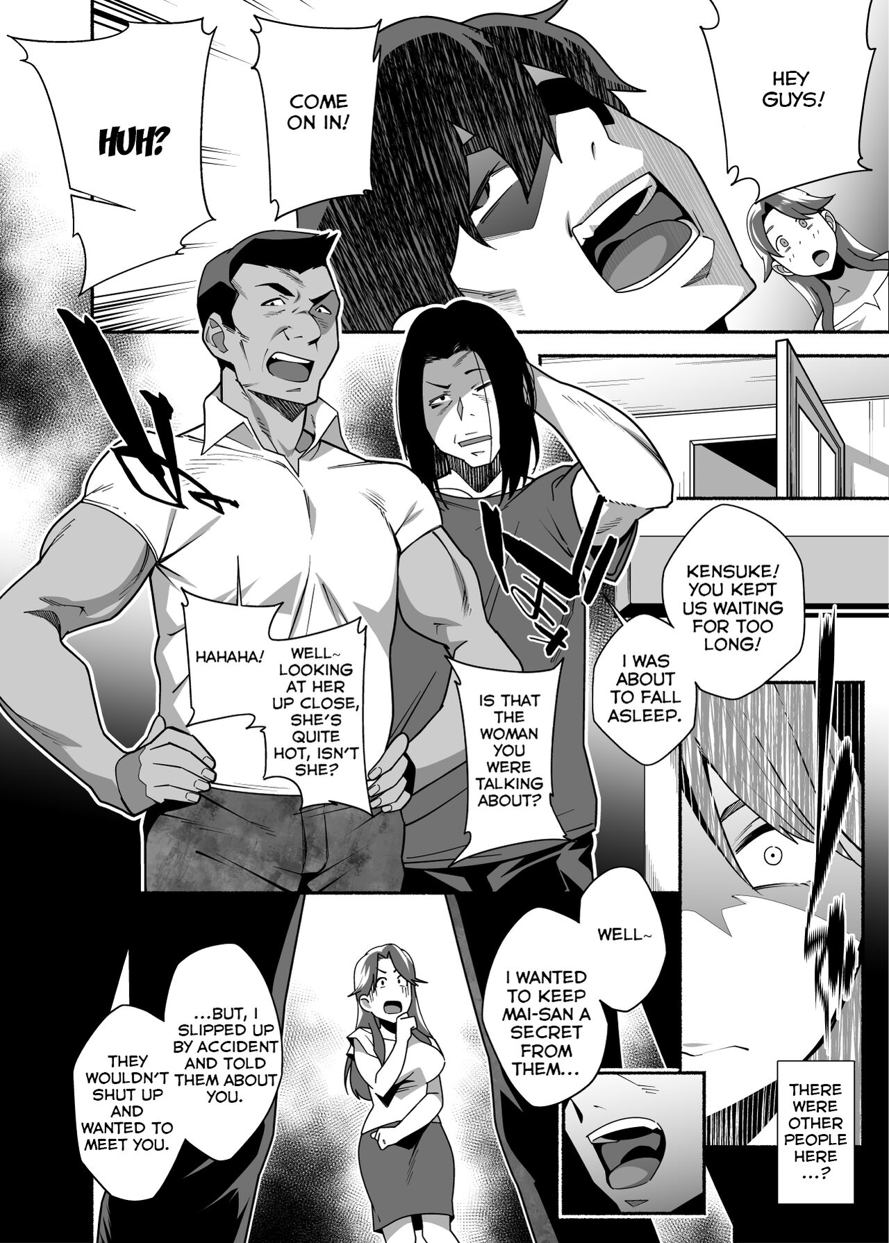 Hitozuma Pet ~Hitozuma ga Papakatsu Sex ni Hamari Otto Kounin de Otoko-tachi no Pet ni Naru Hanashi~ Zenpen page 26