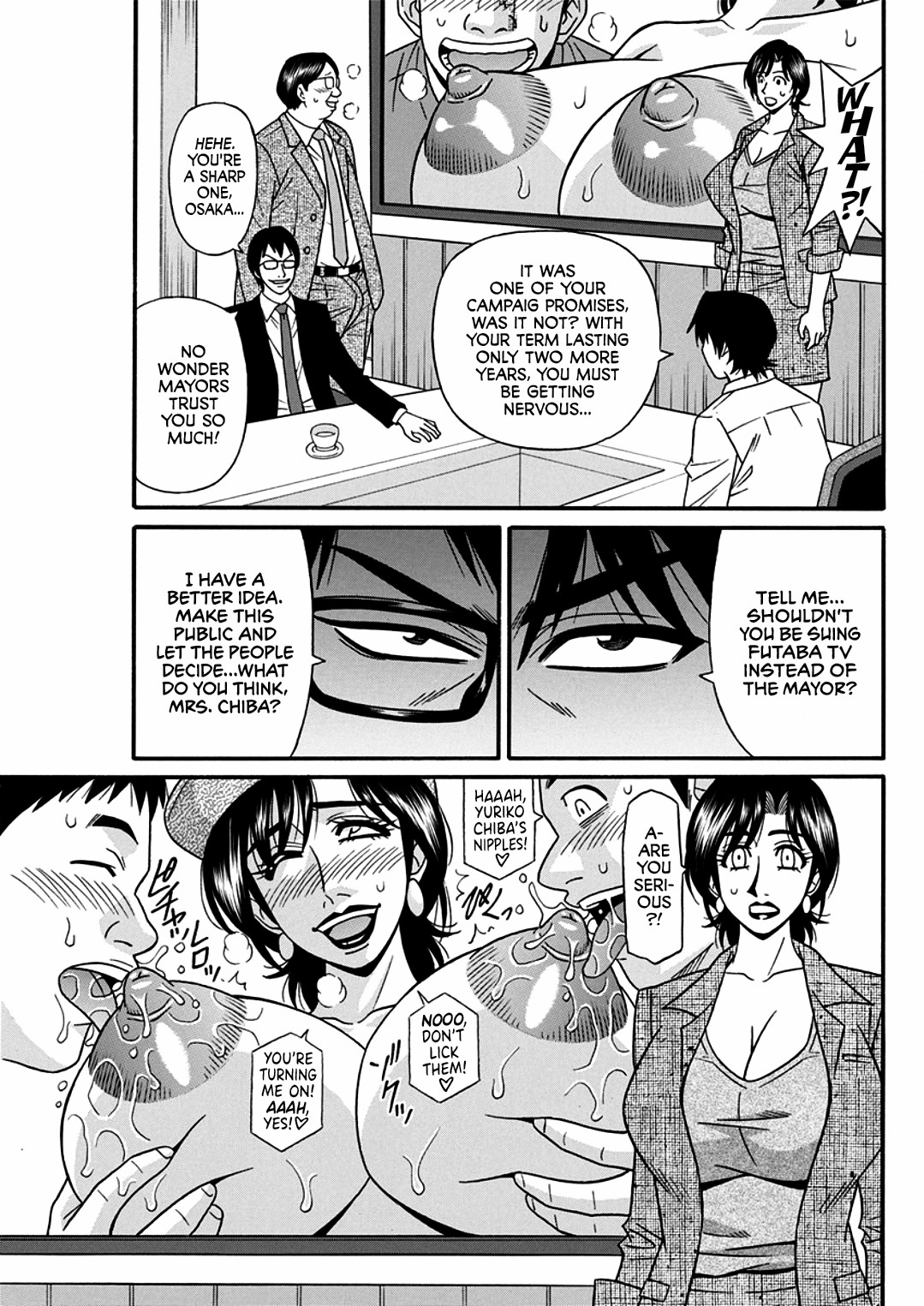 Hitozuma Shichou no Inbi na Seikou Kaikaku page 119