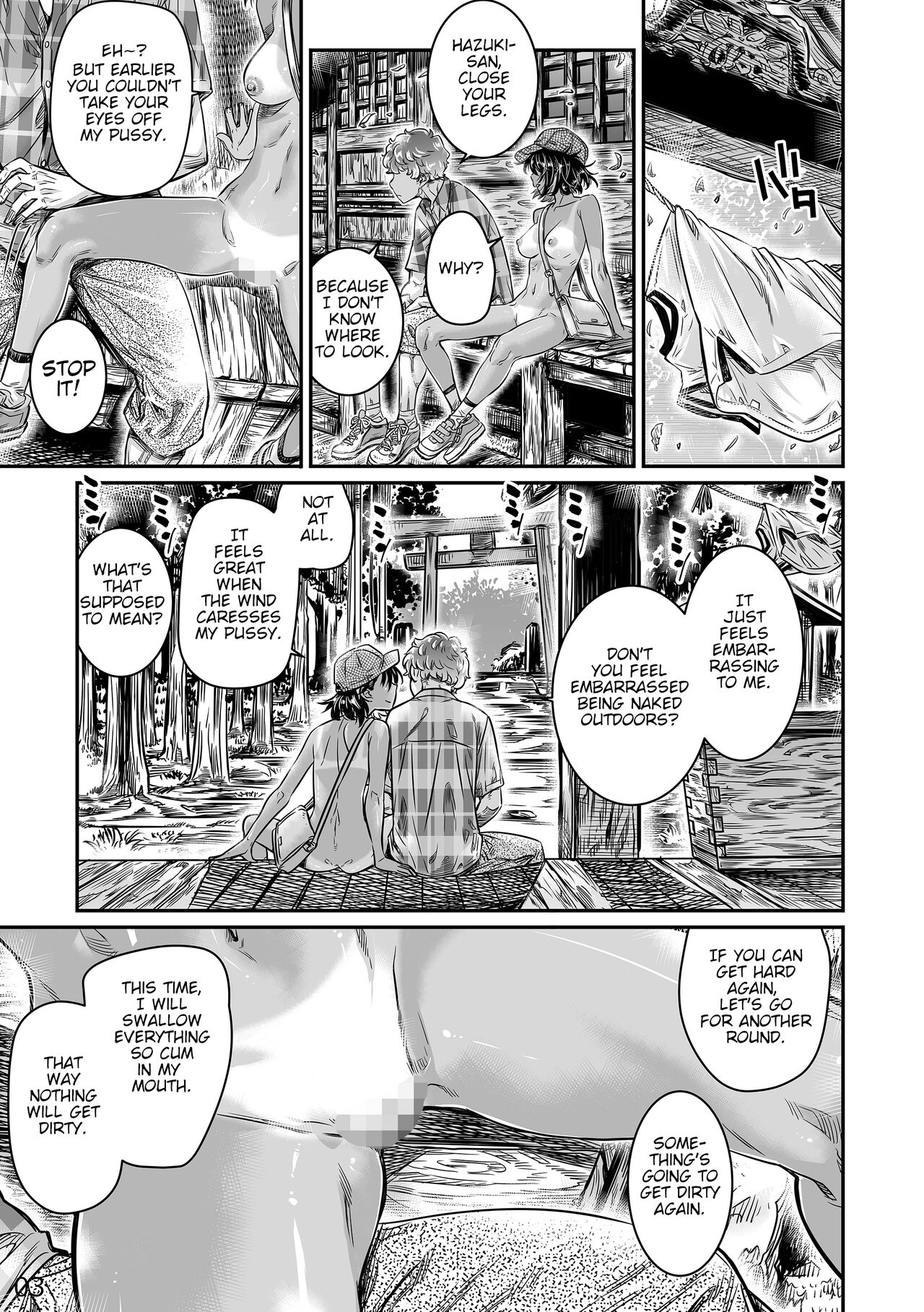 Hiyake no Bitch Shoujo wa, Doutei no Senpai o Yagai Sex ni Sasou page 30