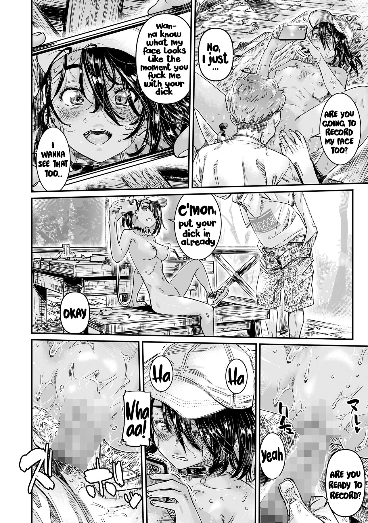 Hiyake no Zenra Girl wa, Doutei o Sotsugyou shita bakari no Senpai ni Hamedori saseru page 17