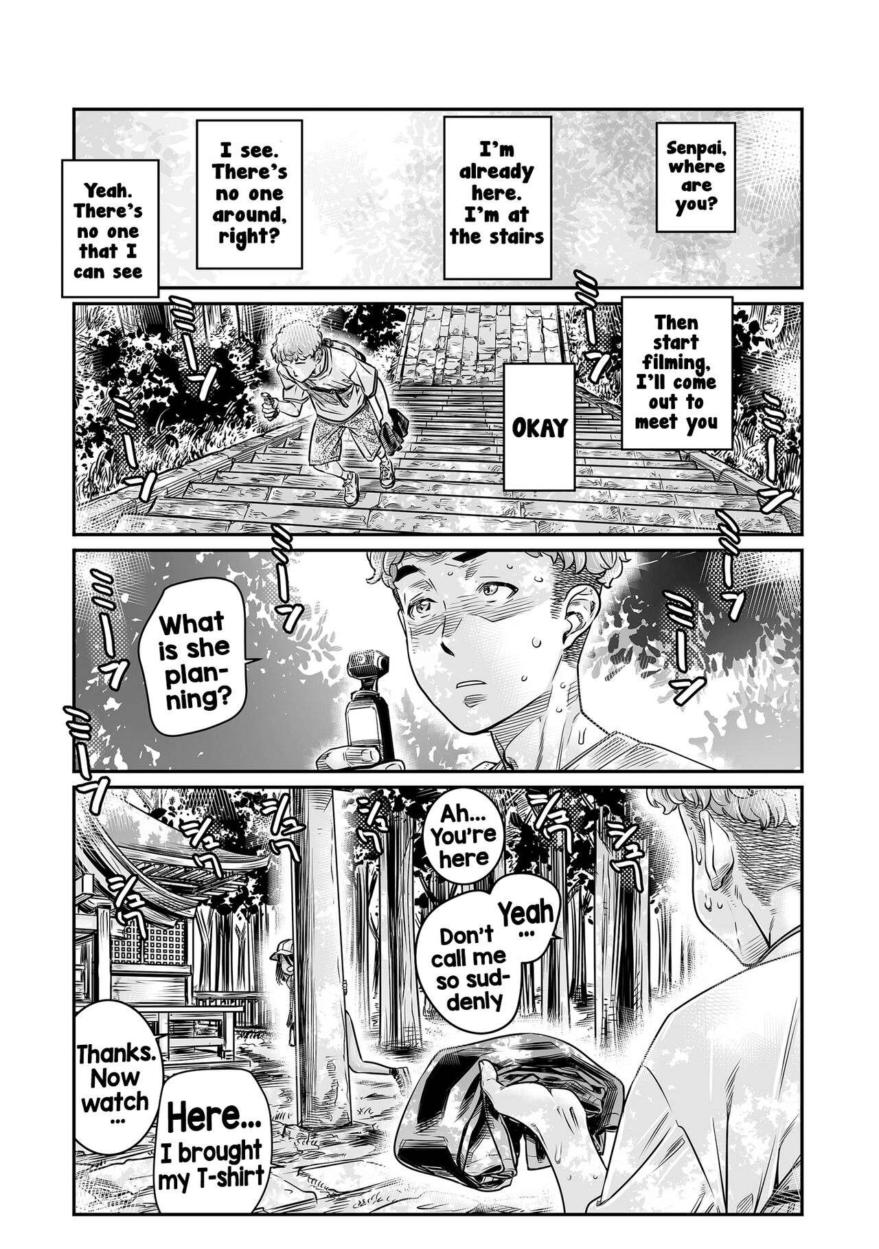 Hiyake no Zenra Girl wa, Doutei o Sotsugyou shita bakari no Senpai ni Hamedori saseru page 2