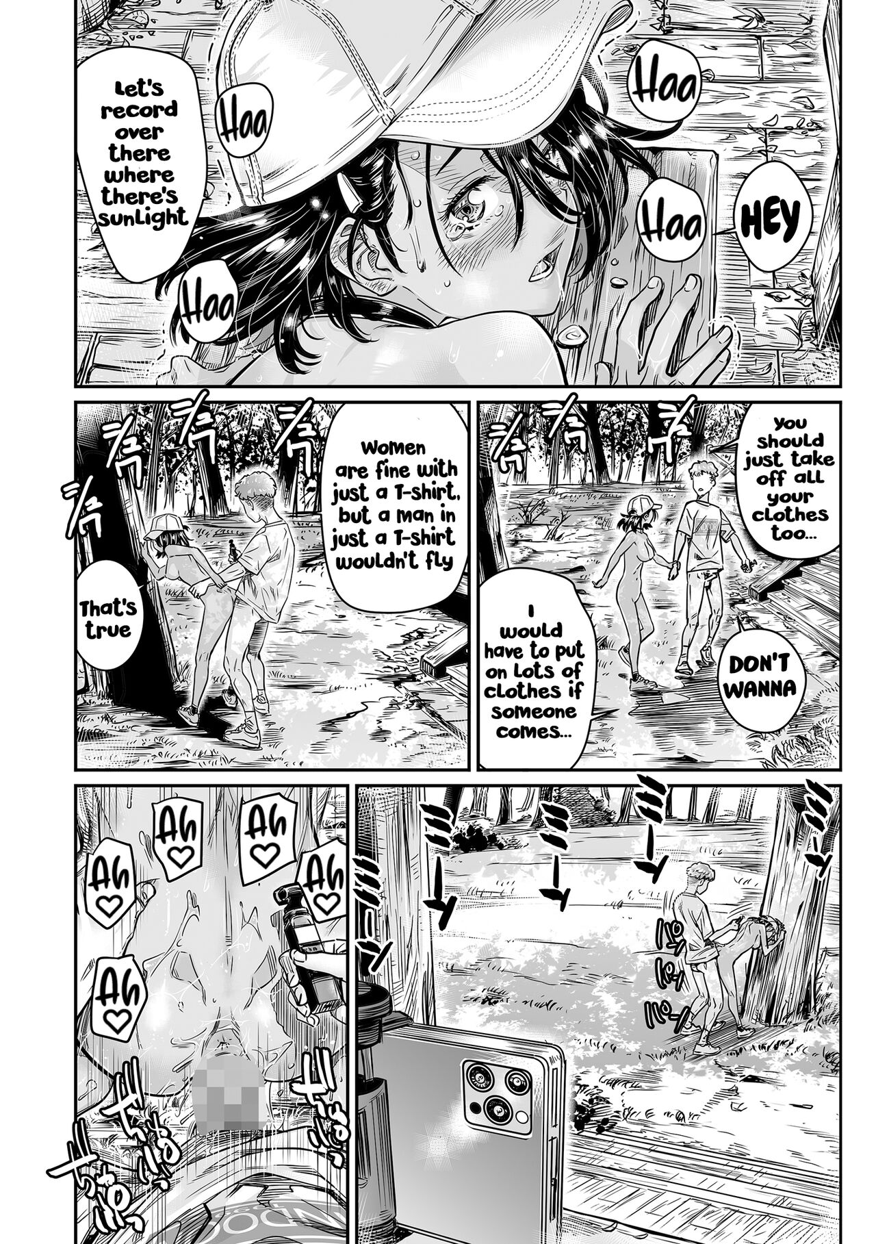 Hiyake no Zenra Girl wa, Doutei o Sotsugyou shita bakari no Senpai ni Hamedori saseru page 23