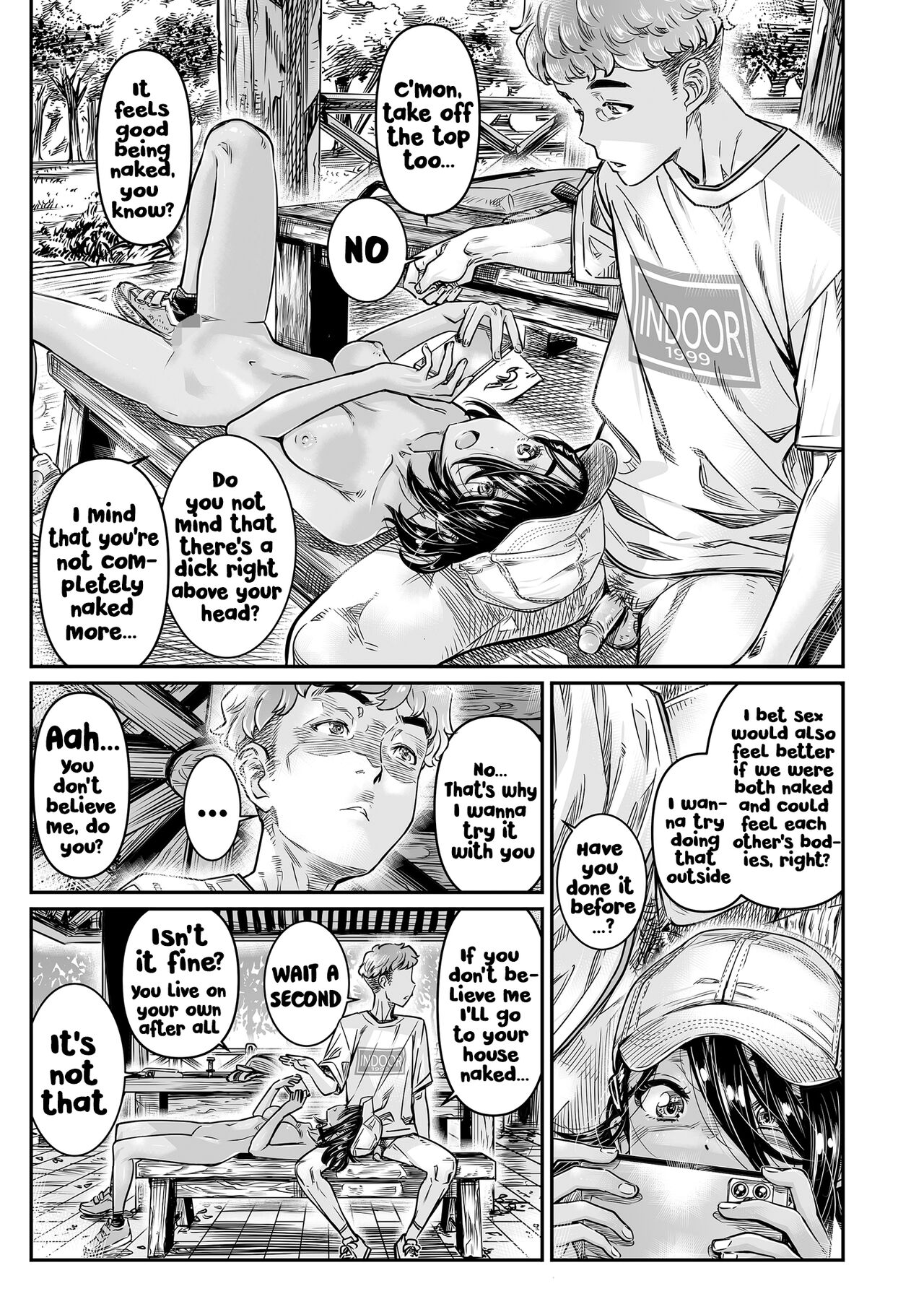 Hiyake no Zenra Girl wa, Doutei o Sotsugyou shita bakari no Senpai ni Hamedori saseru page 30