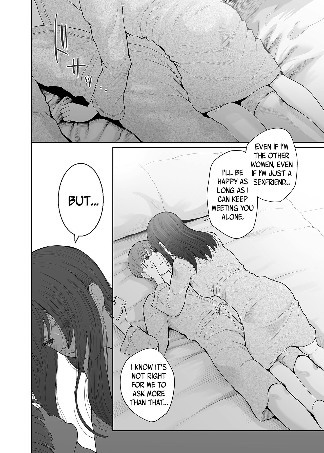 Hoka no Otoko to Kekkon Shitara Anata no Kodane Kureru? page 32